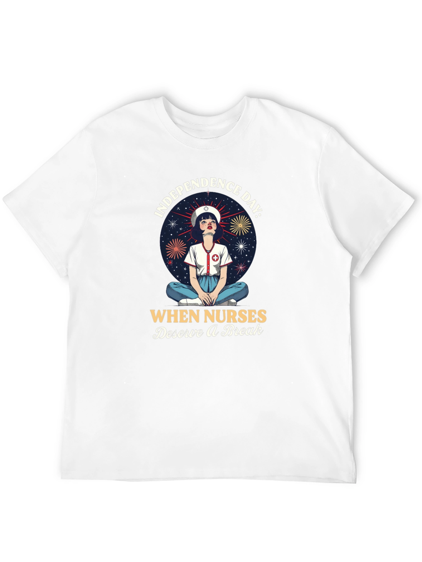 Independence Day Nurse T-Shirt