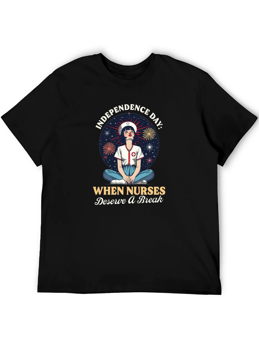 Independence Day Nurse T-Shirt
