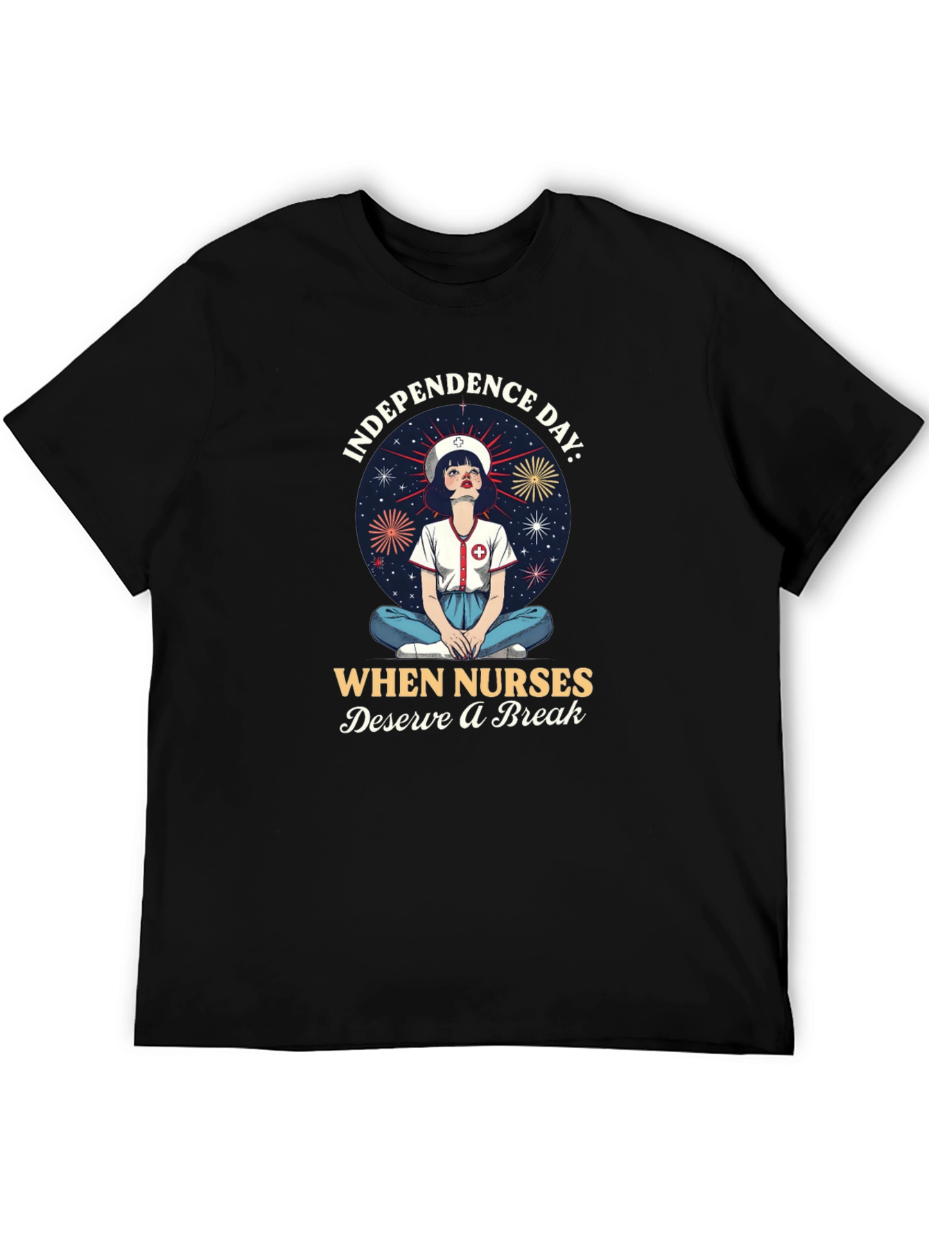 Independence Day Nurse T-Shirt