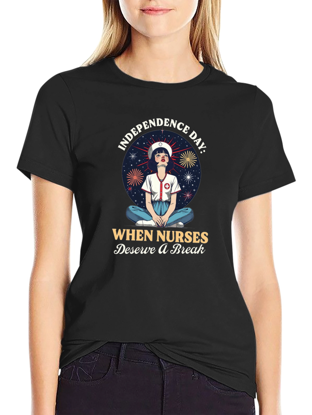 Independence Day Nurse T-Shirt