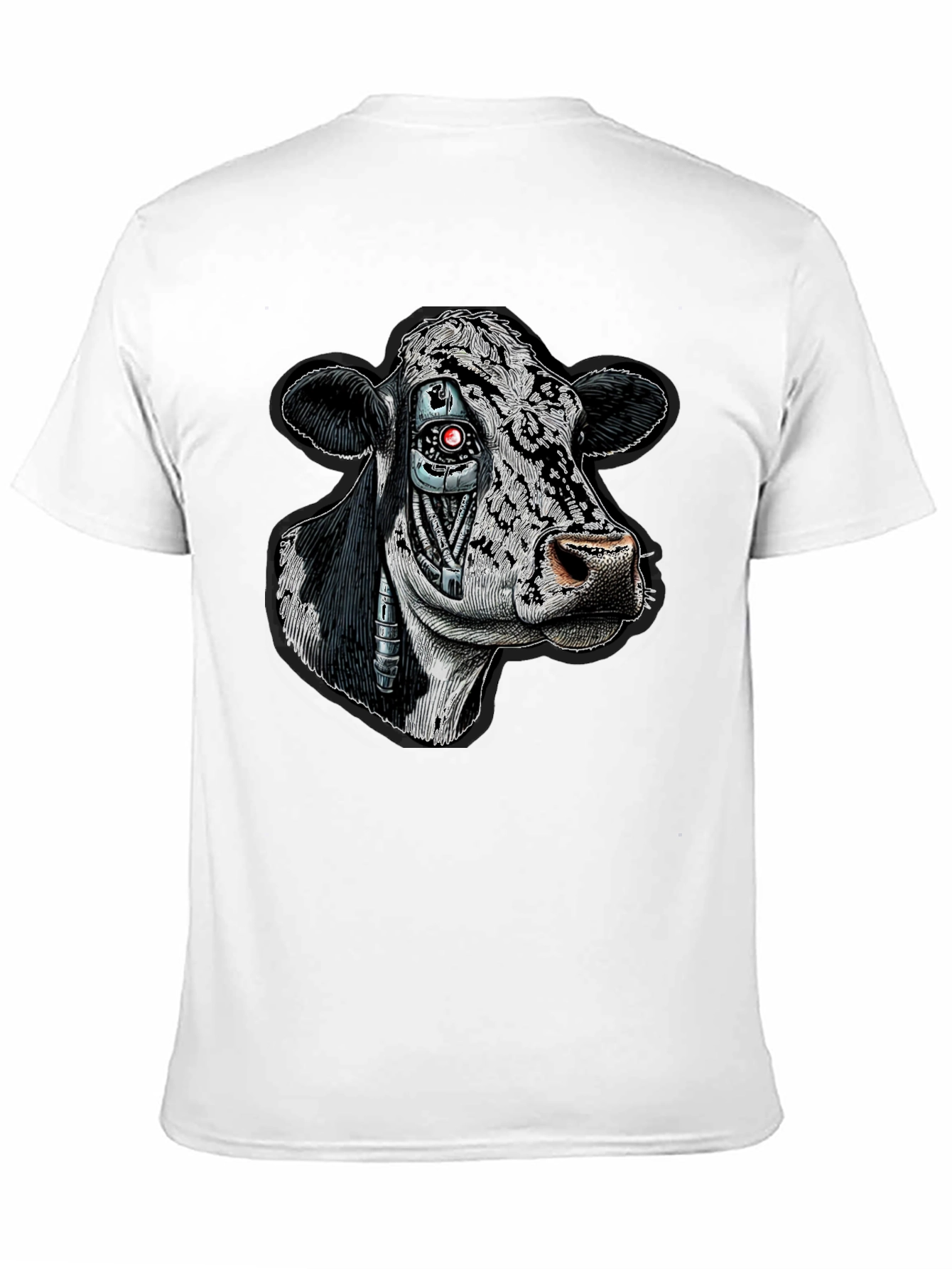 Cyber Cow Graphic T-Shirt