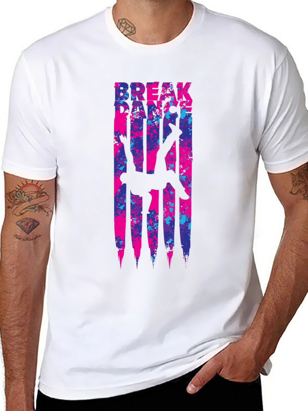 Break Dance T-Shirt - Urban Style Graphic Tee