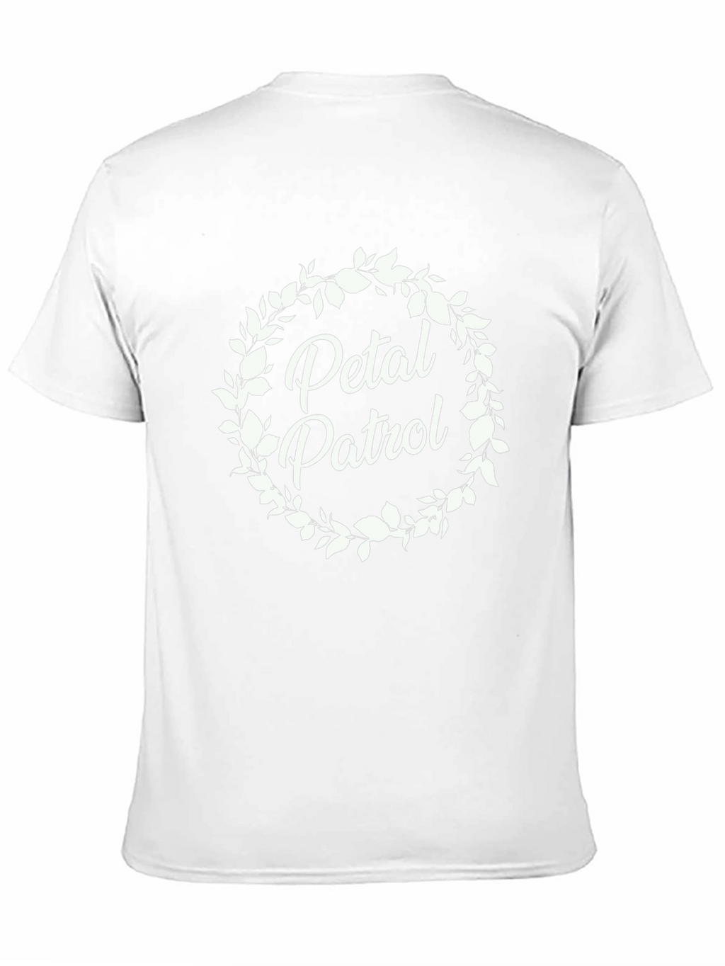 Petal Patrol Floral Wreath Graphic Tee