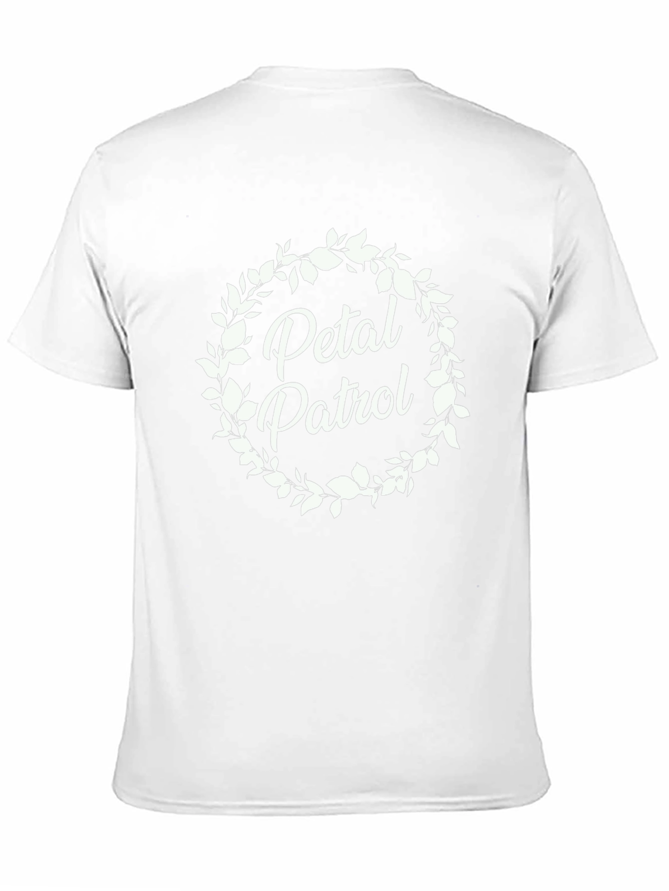 Petal Patrol Floral Wreath Graphic Tee