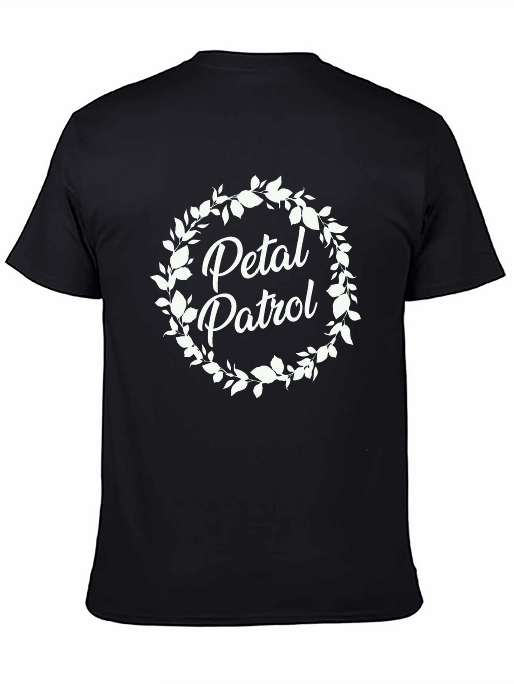 Petal Patrol Floral Wreath Graphic Tee