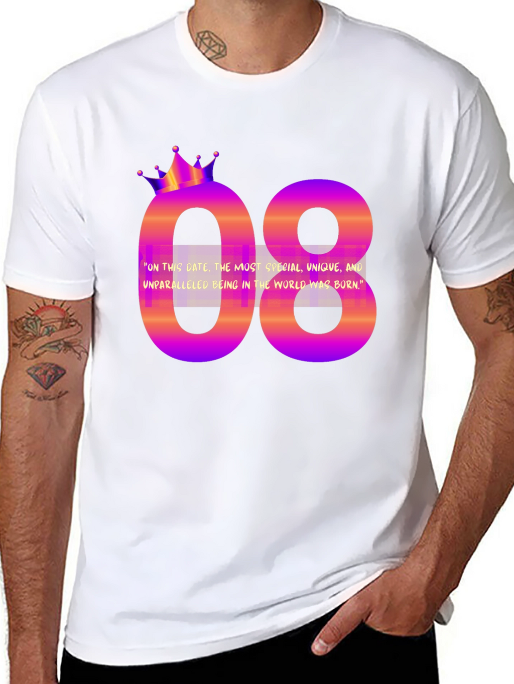 Birthday Month August 8th T-Shirt