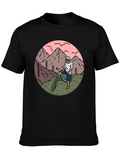 Mountain Biker Graphic Tee - Adventure Ready!