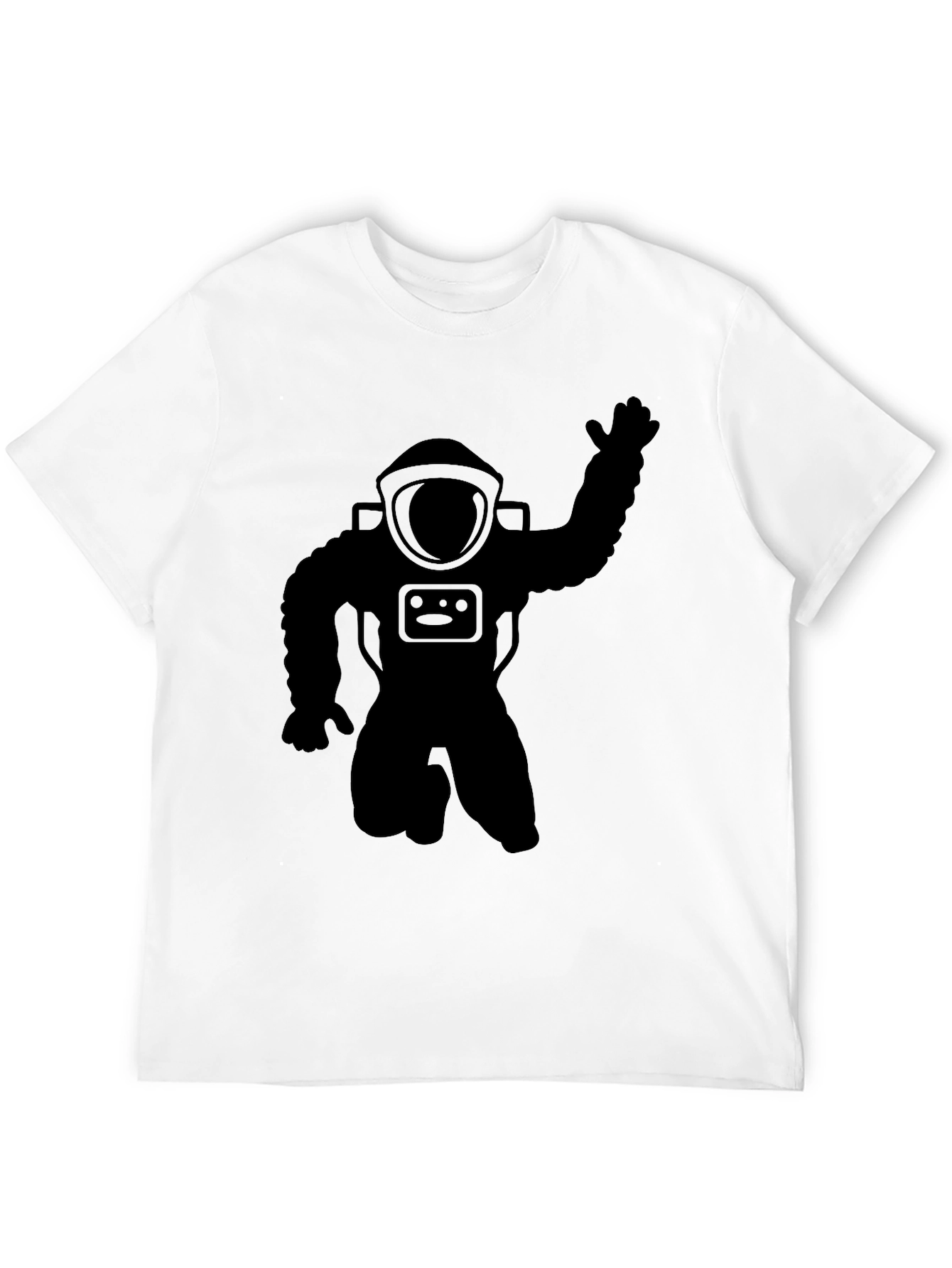 Astronaut Graphic Black T-Shirt