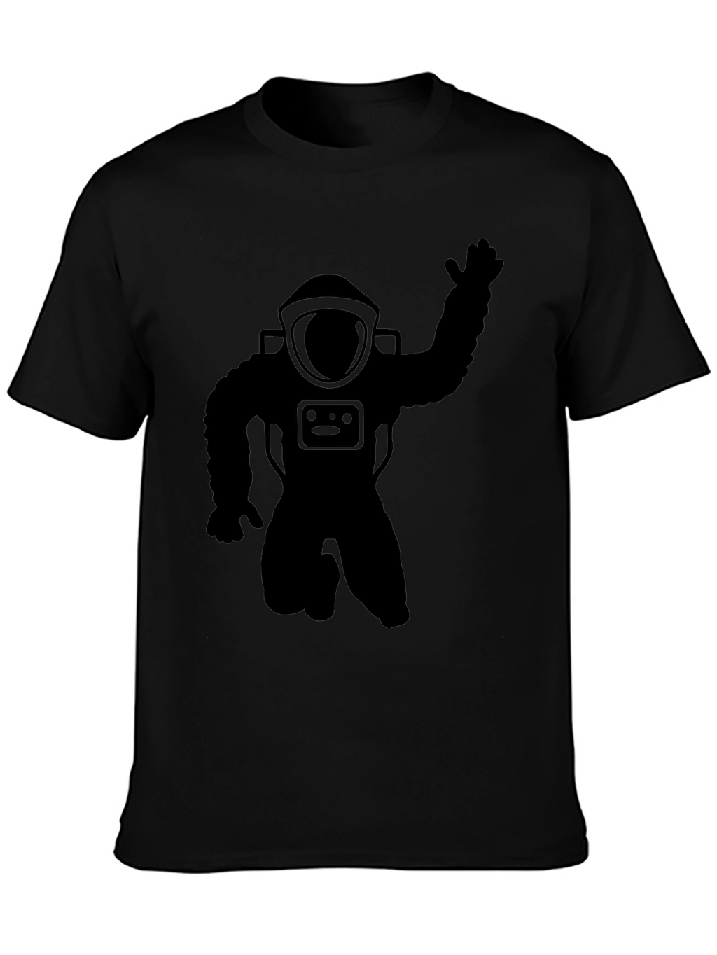 Astronaut Graphic Black T-Shirt