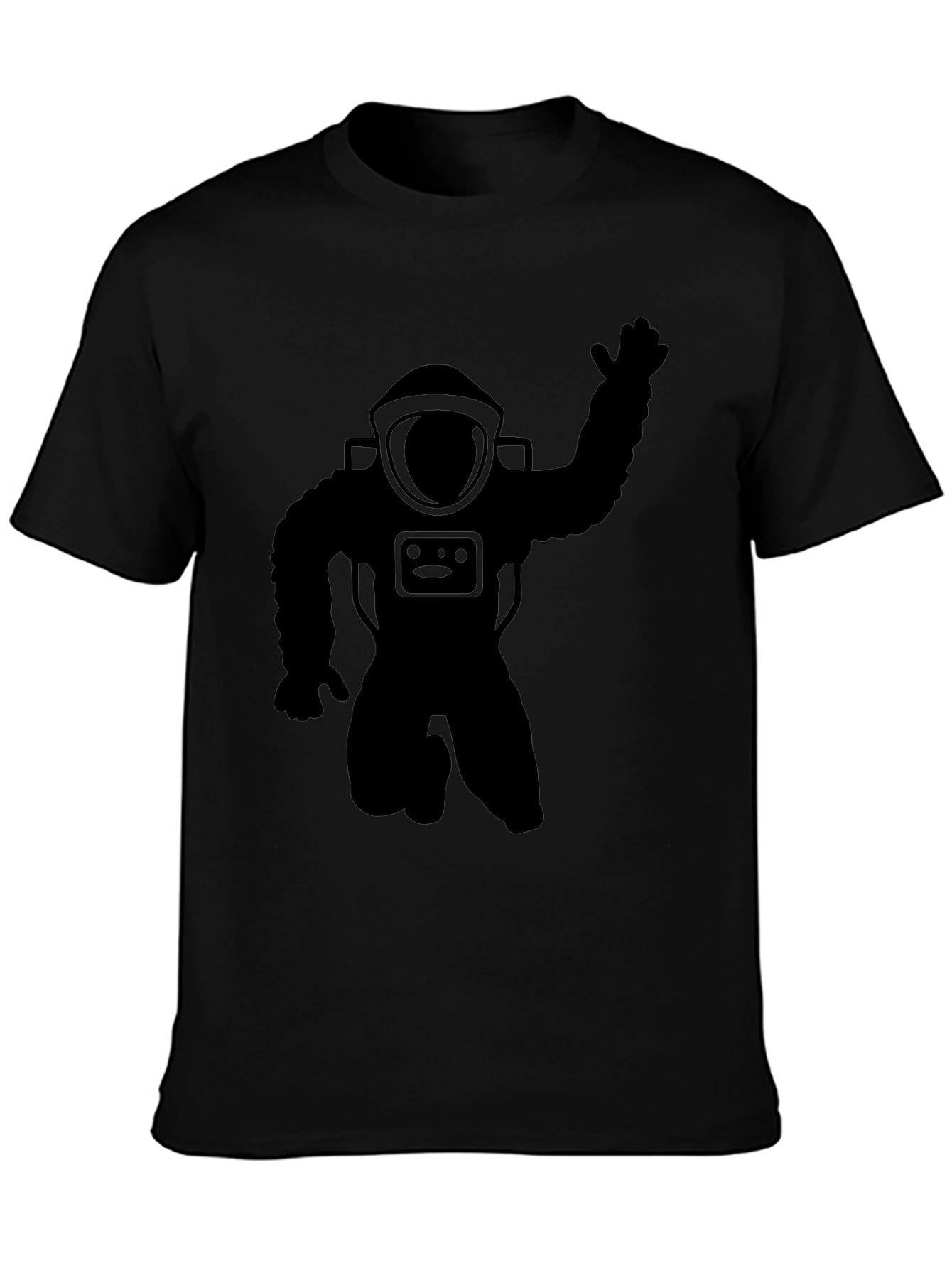Astronaut Graphic Black T-Shirt