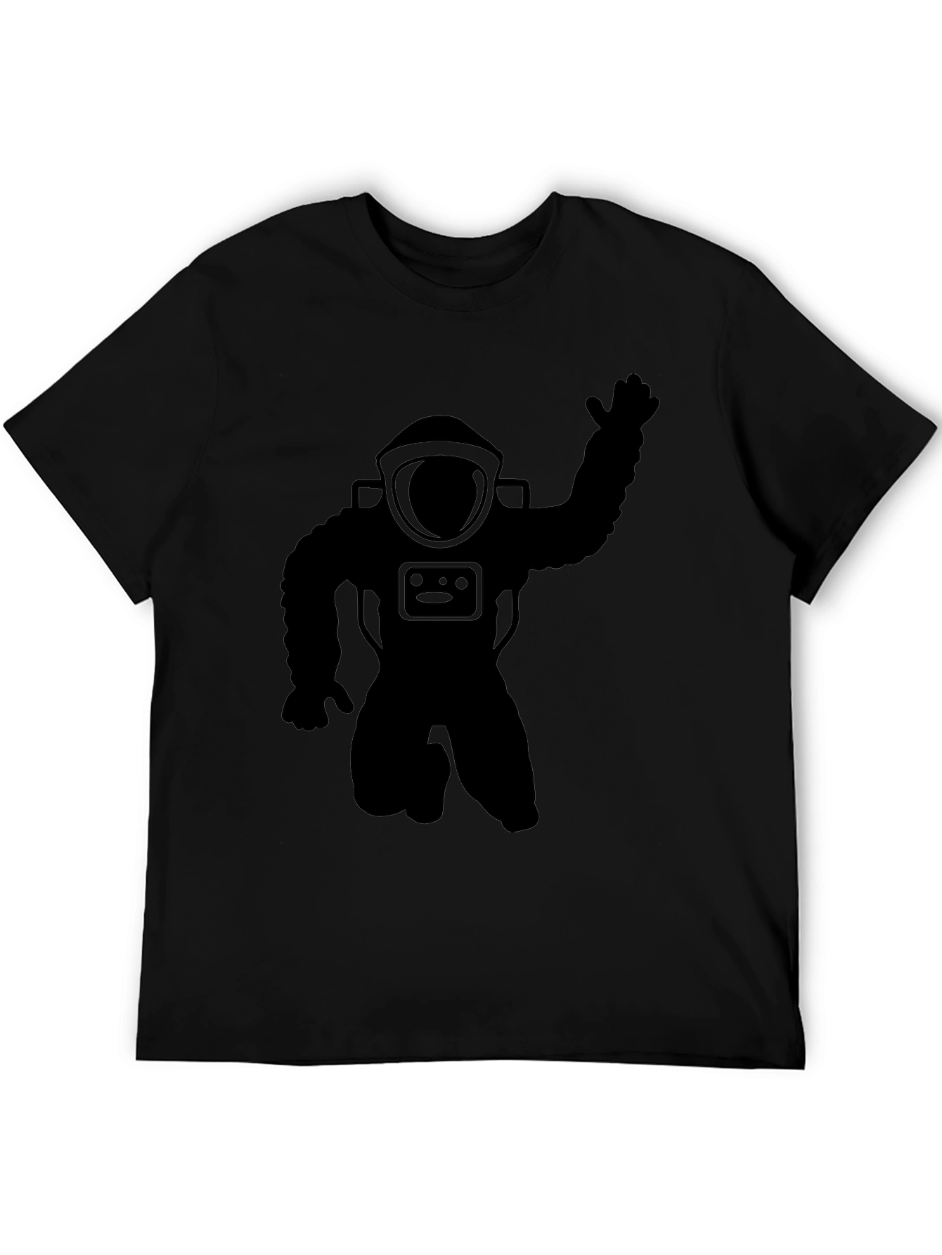 Astronaut Graphic Black T-Shirt