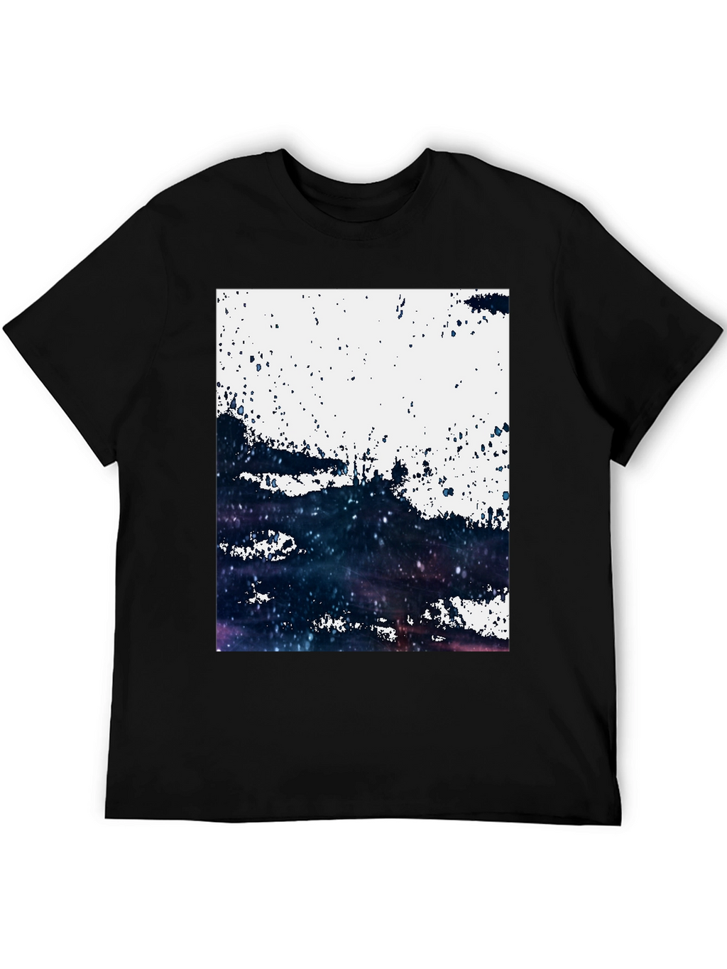 Abstract Galaxy T-Shirt: Modern Art Tee