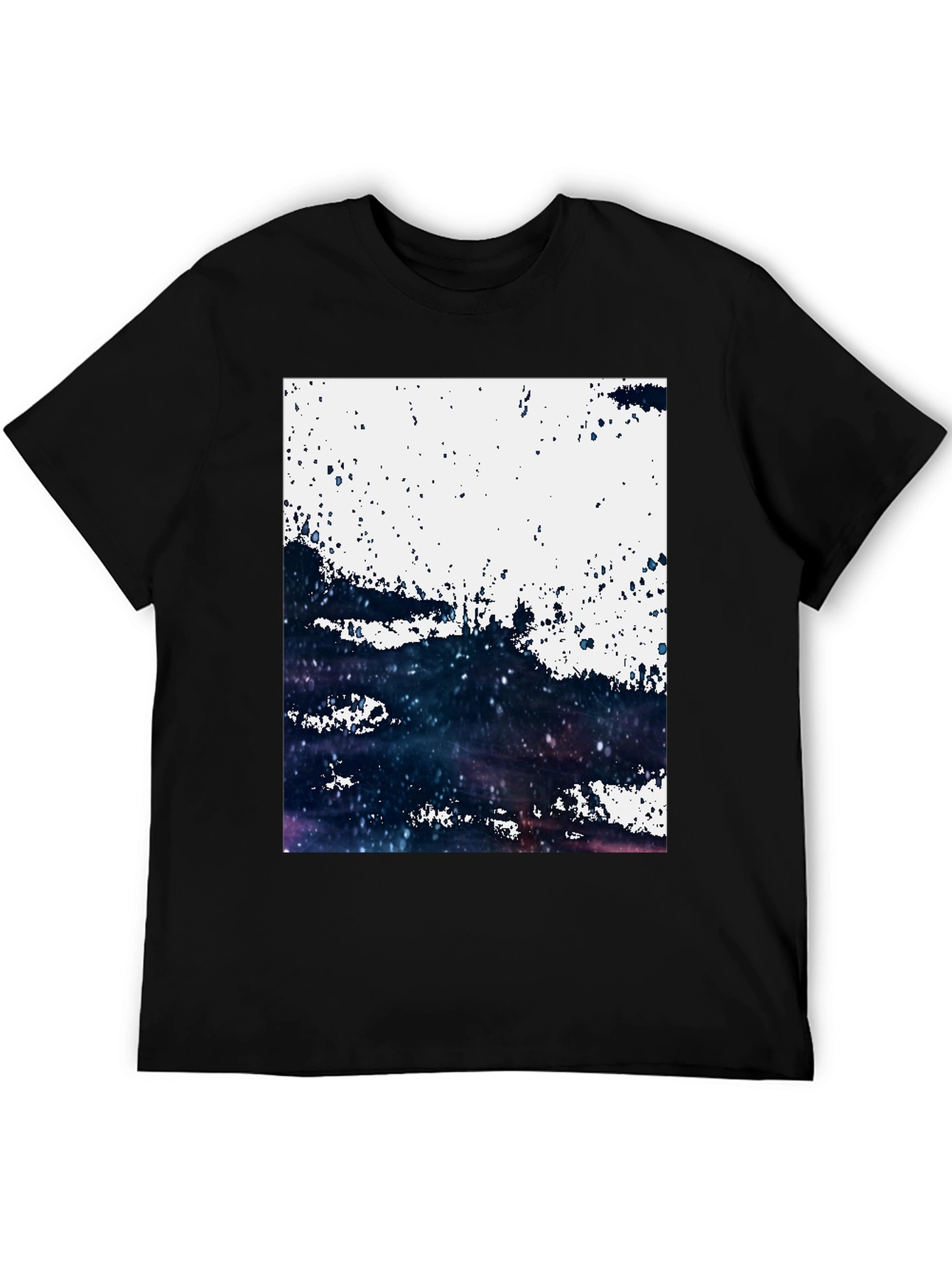 Abstract Galaxy T-Shirt: Modern Art Tee