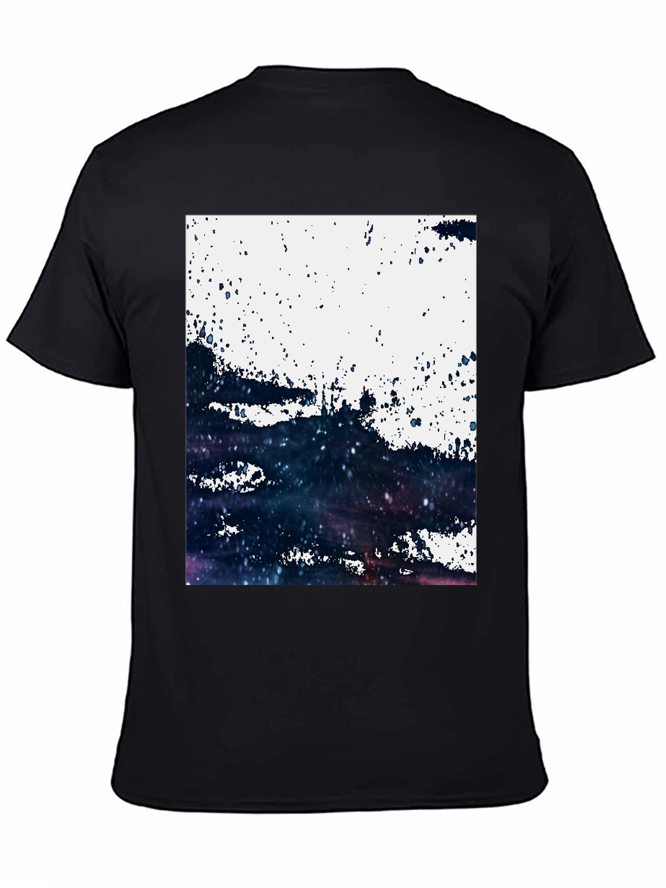 Abstract Galaxy T-Shirt: Modern Art Tee