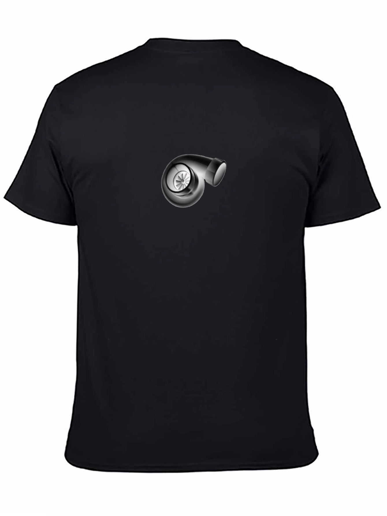 Turbo Graphic T-Shirt - Black Cotton Tee