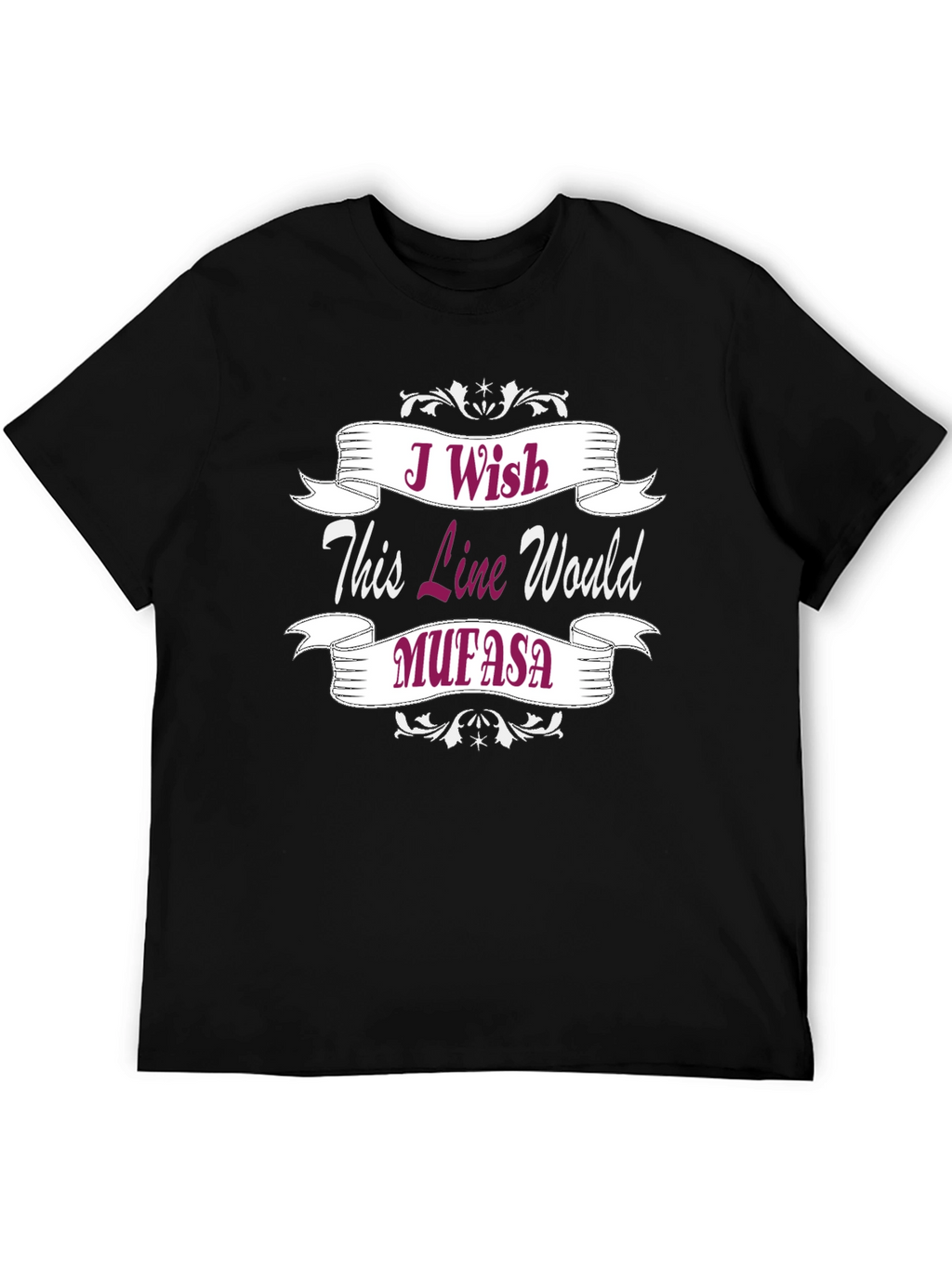 I Wish This Line Would Mufasa Graphic Tee