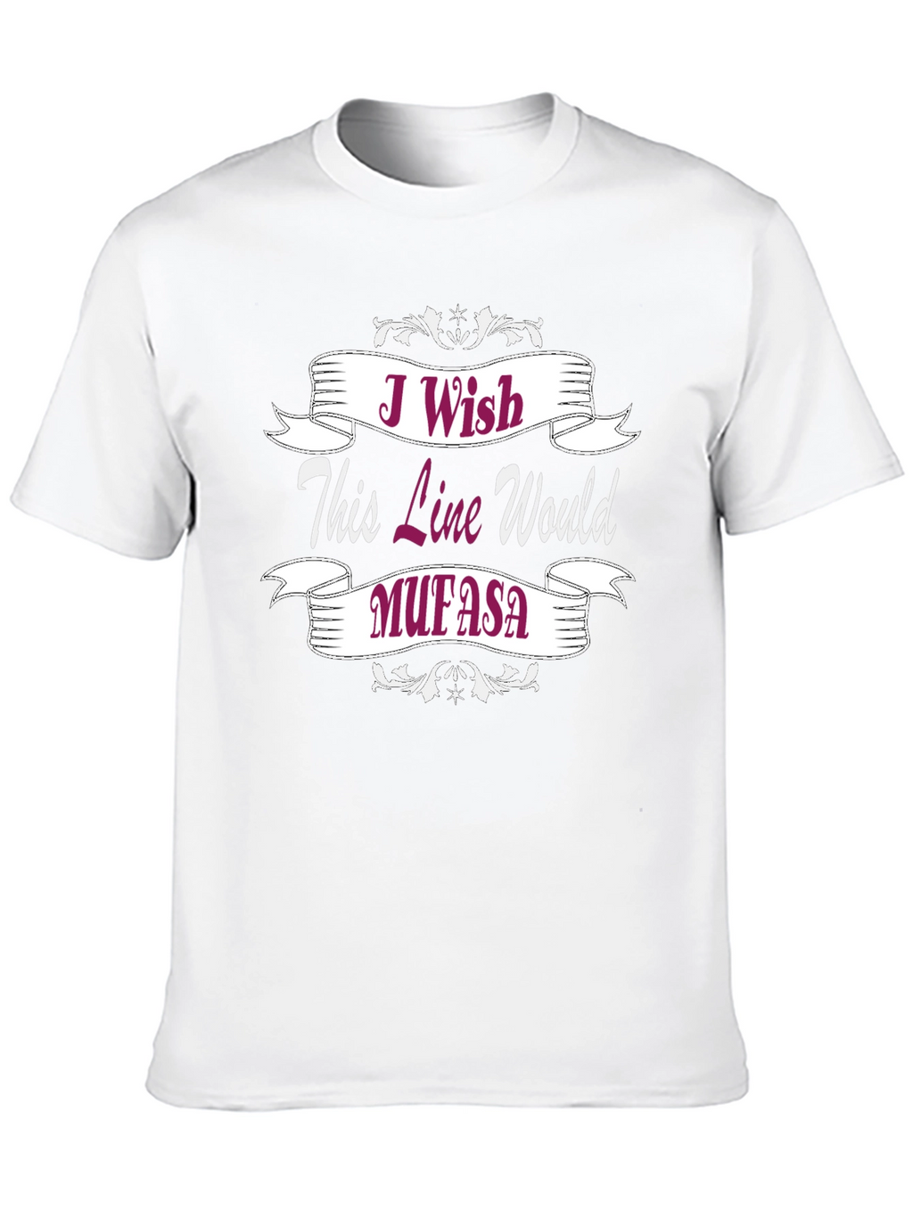 I Wish This Line Would Mufasa Graphic Tee