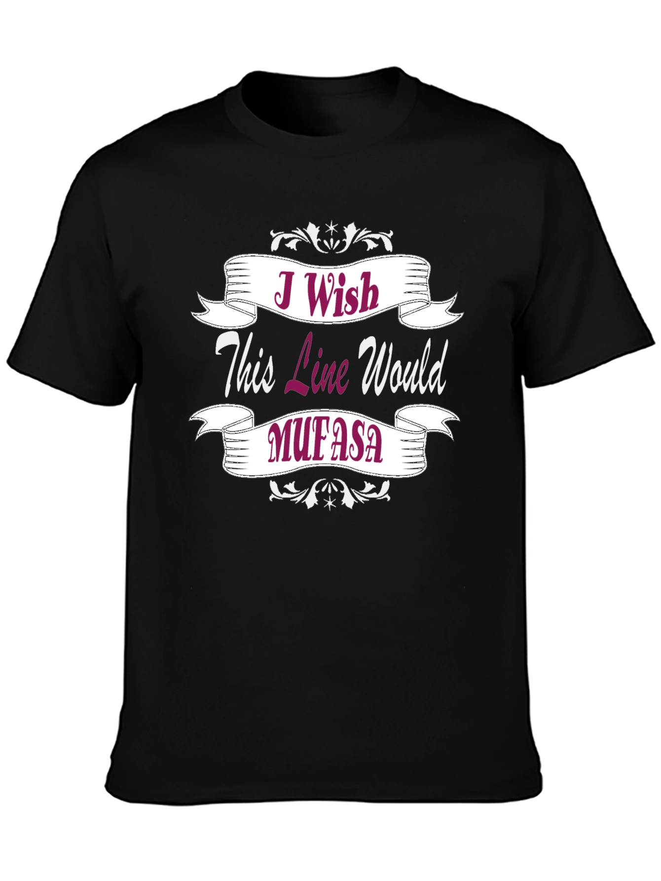 I Wish This Line Would Mufasa Graphic Tee