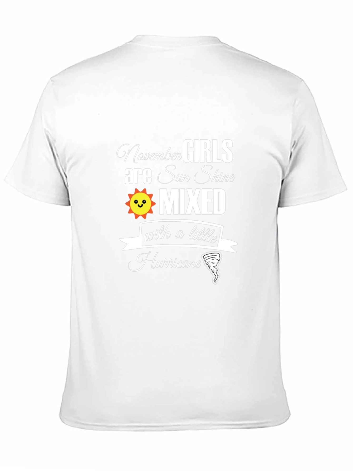 November Girls T-Shirt - Sun Shine Mixed With Hurricane
