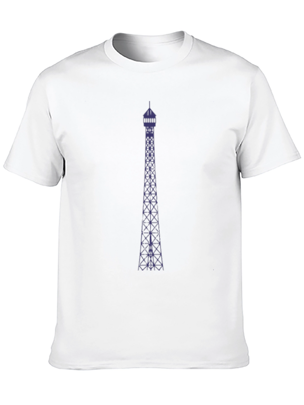 Tower Graphic Tee - Modern Mens Black T-Shirt