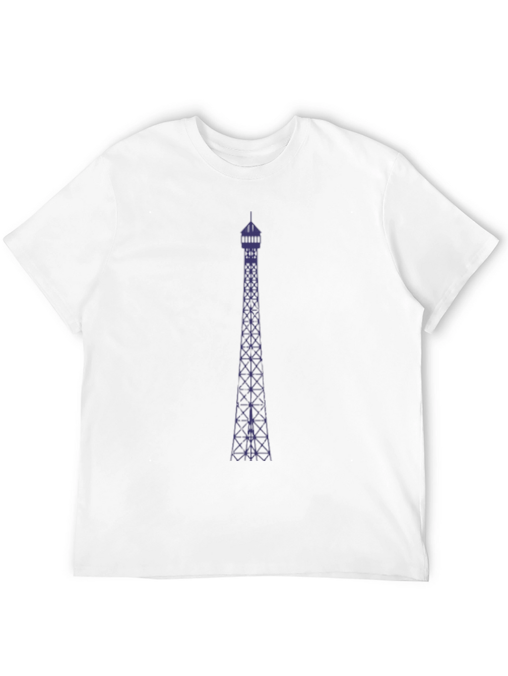 Tower Graphic Tee - Modern Mens Black T-Shirt