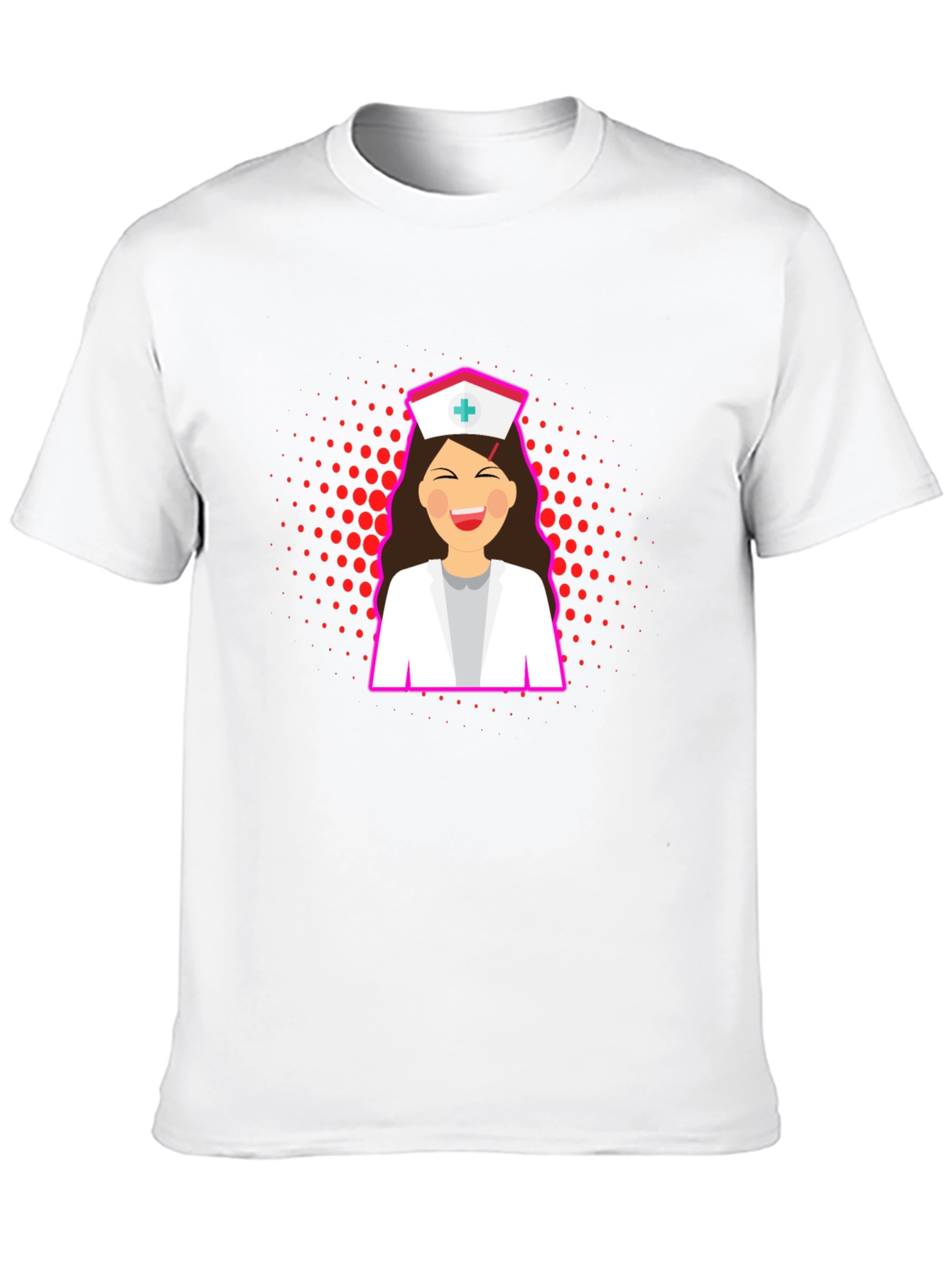 Nurse Graphic T-Shirt - Stylish Black Tee