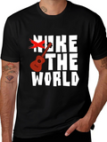 Nuke The World Graphic Tee - Anti-War Shirt