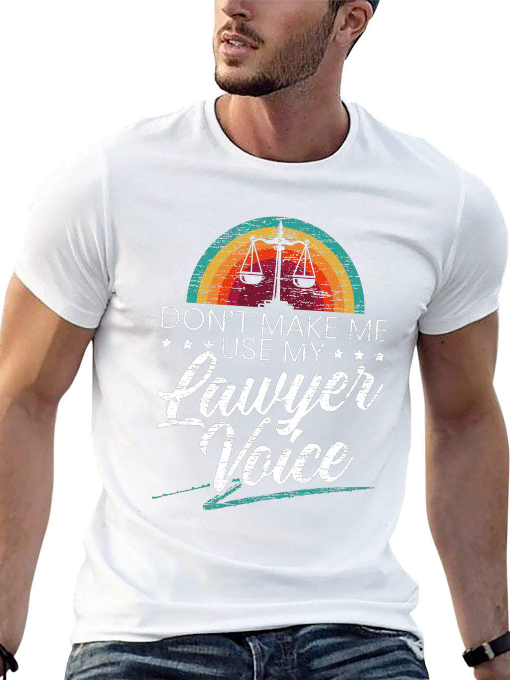 Lawyer Voice T-Shirt - Attorney Gift