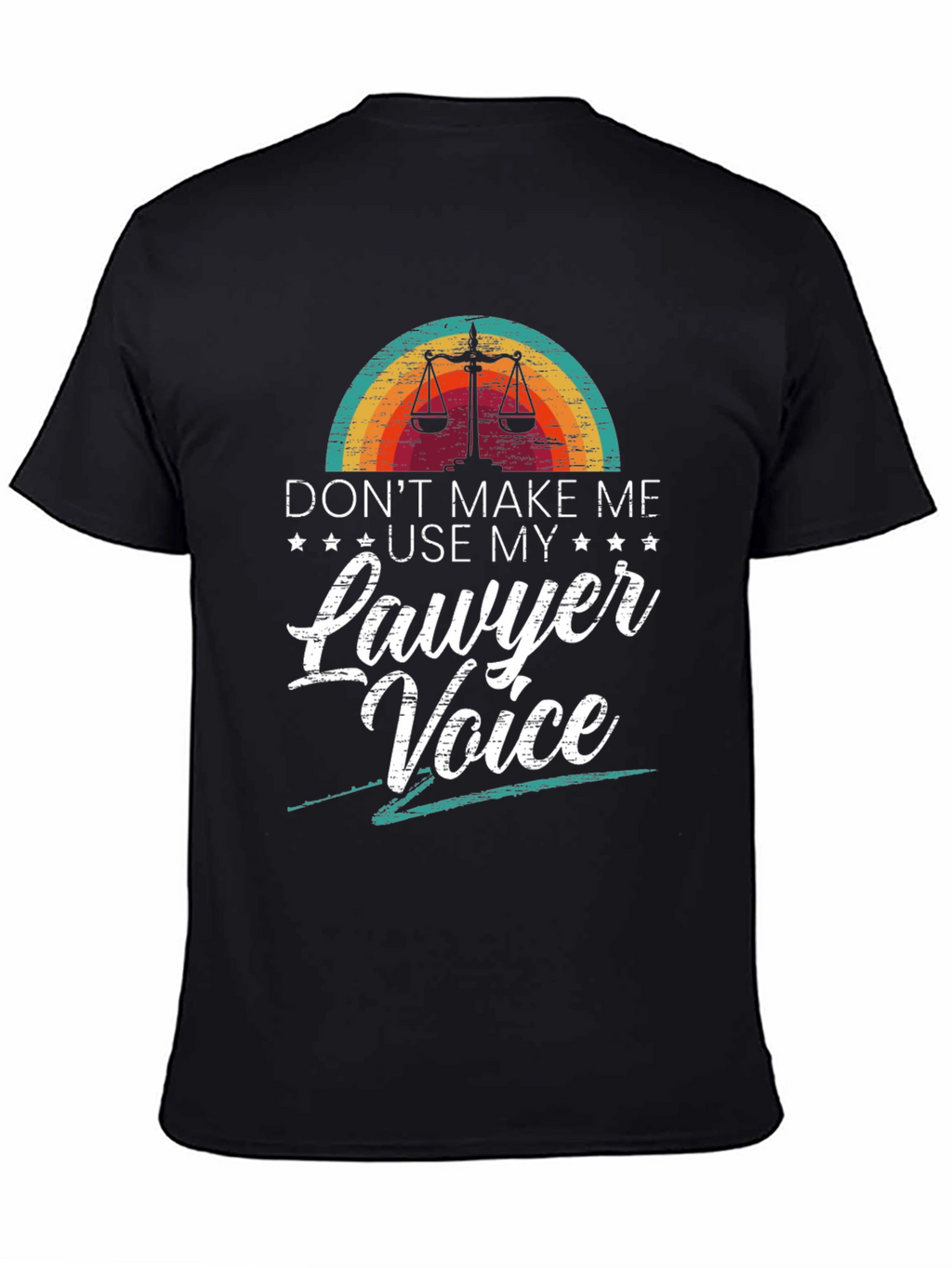 Lawyer Voice T-Shirt - Attorney Gift