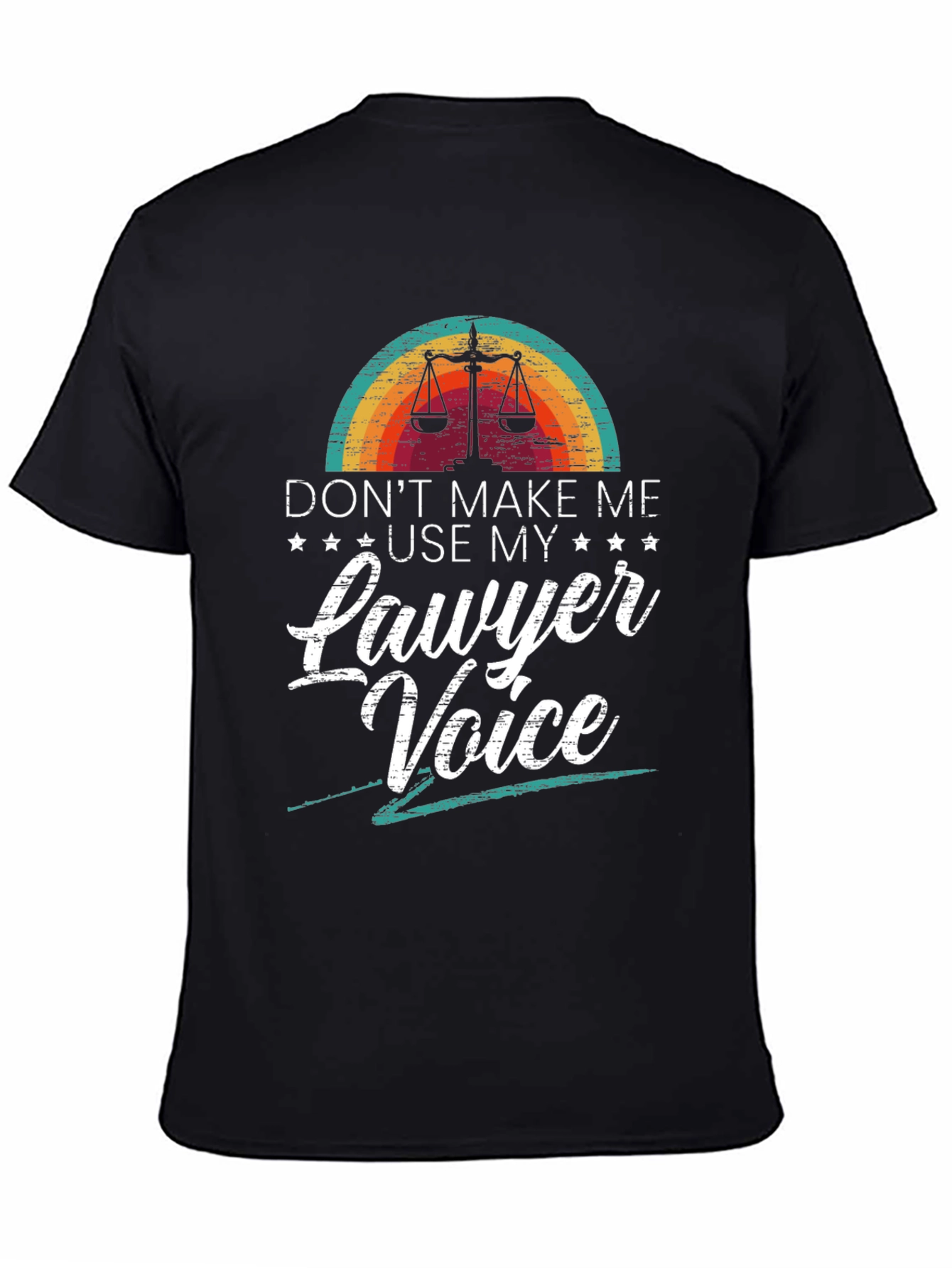 Lawyer Voice T-Shirt - Attorney Gift