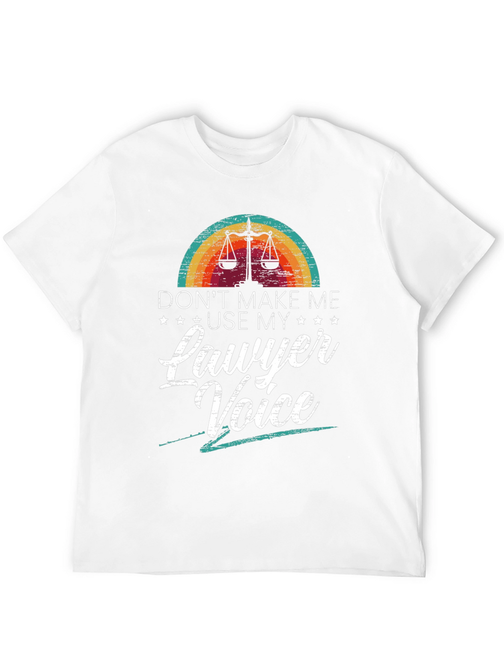 Lawyer Voice T-Shirt - Attorney Gift