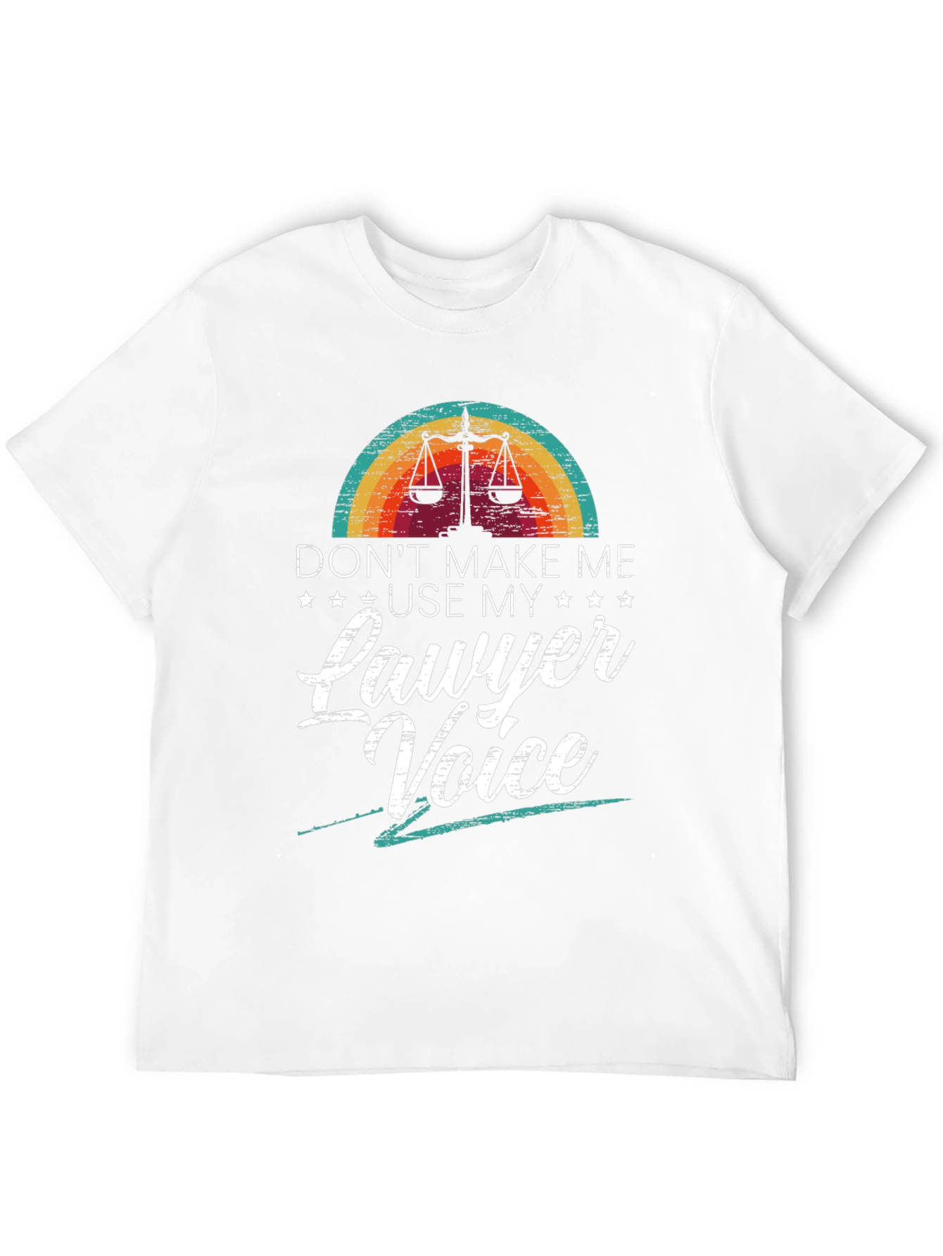 Lawyer Voice T-Shirt - Attorney Gift