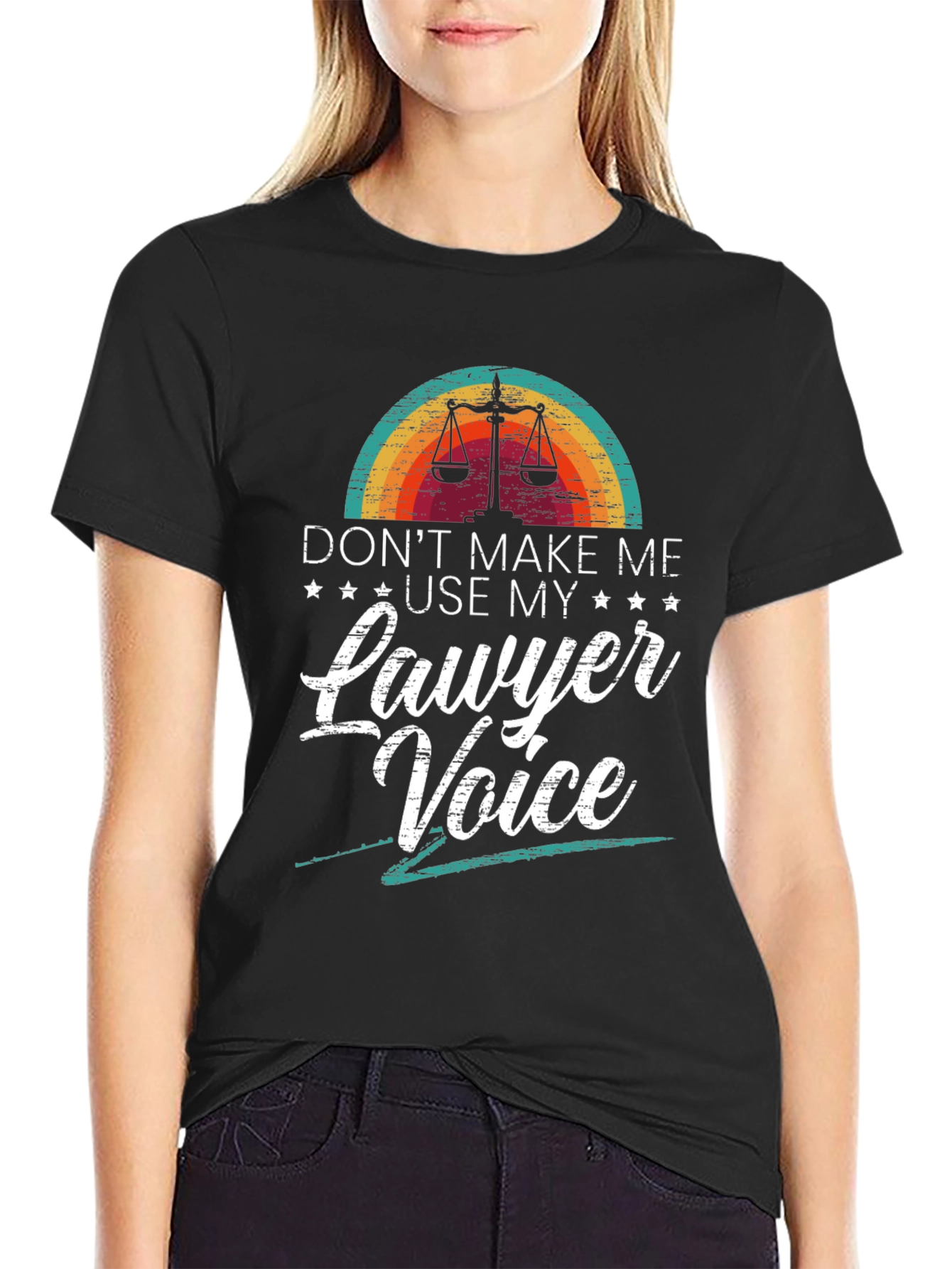 Lawyer Voice T-Shirt - Attorney Gift