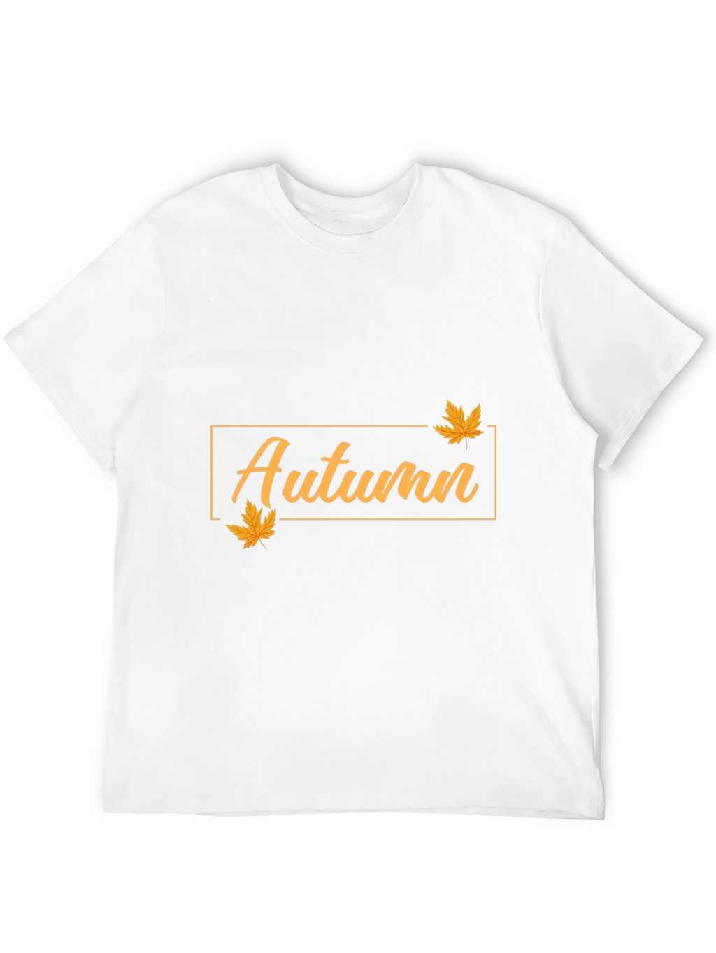 Autumn Leaves Graphic Tee - Soft Black Cotton T-Shirt