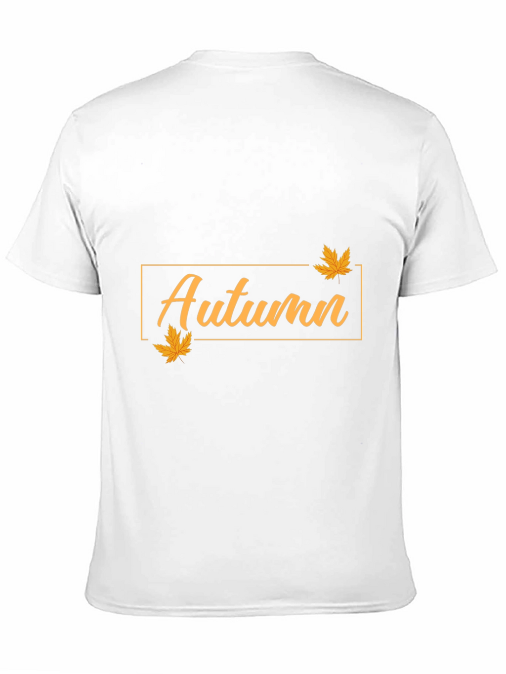 Autumn Leaves Graphic Tee - Soft Black Cotton T-Shirt