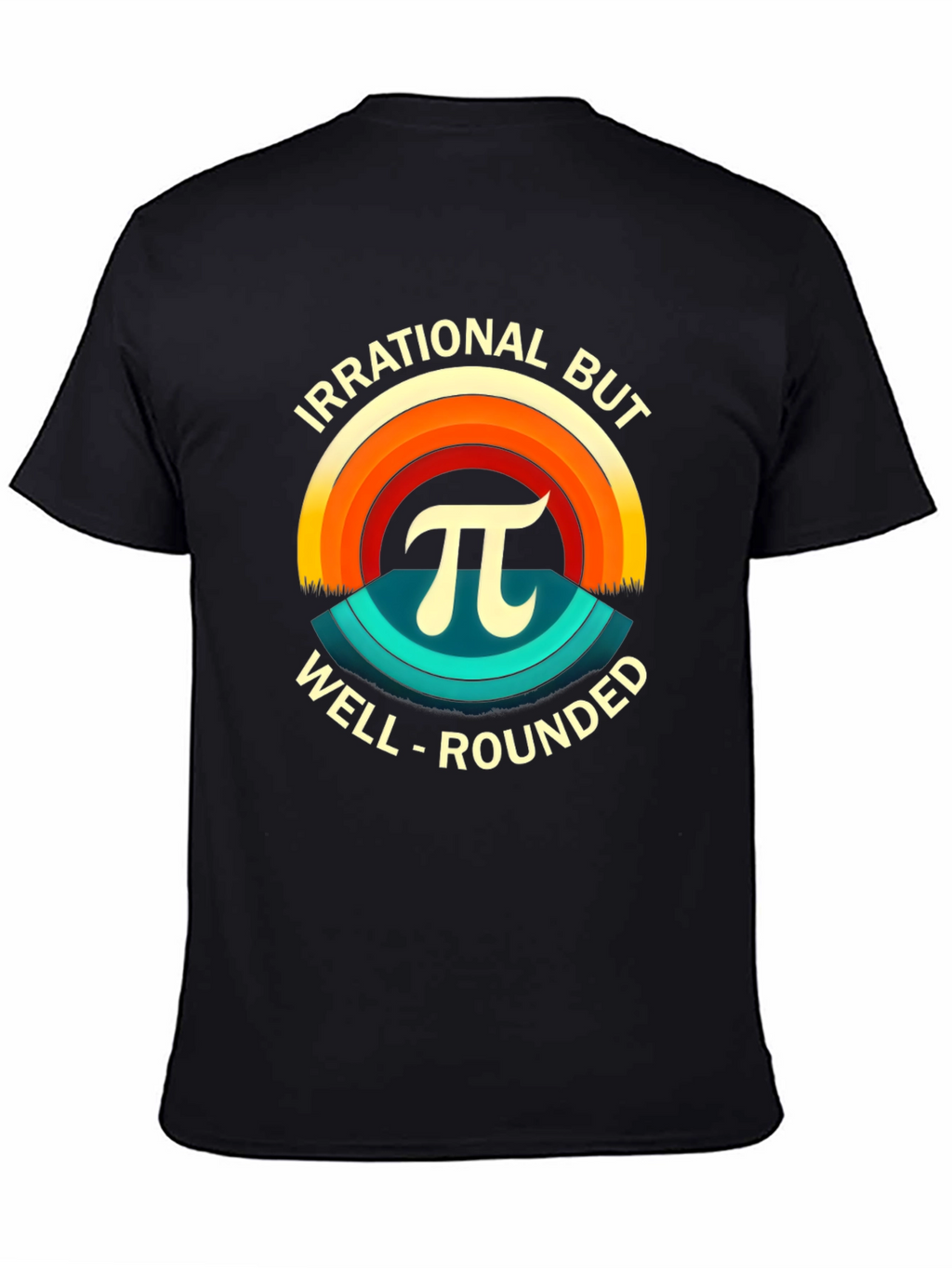 Irrational But Well-Rounded Pi T-Shirt