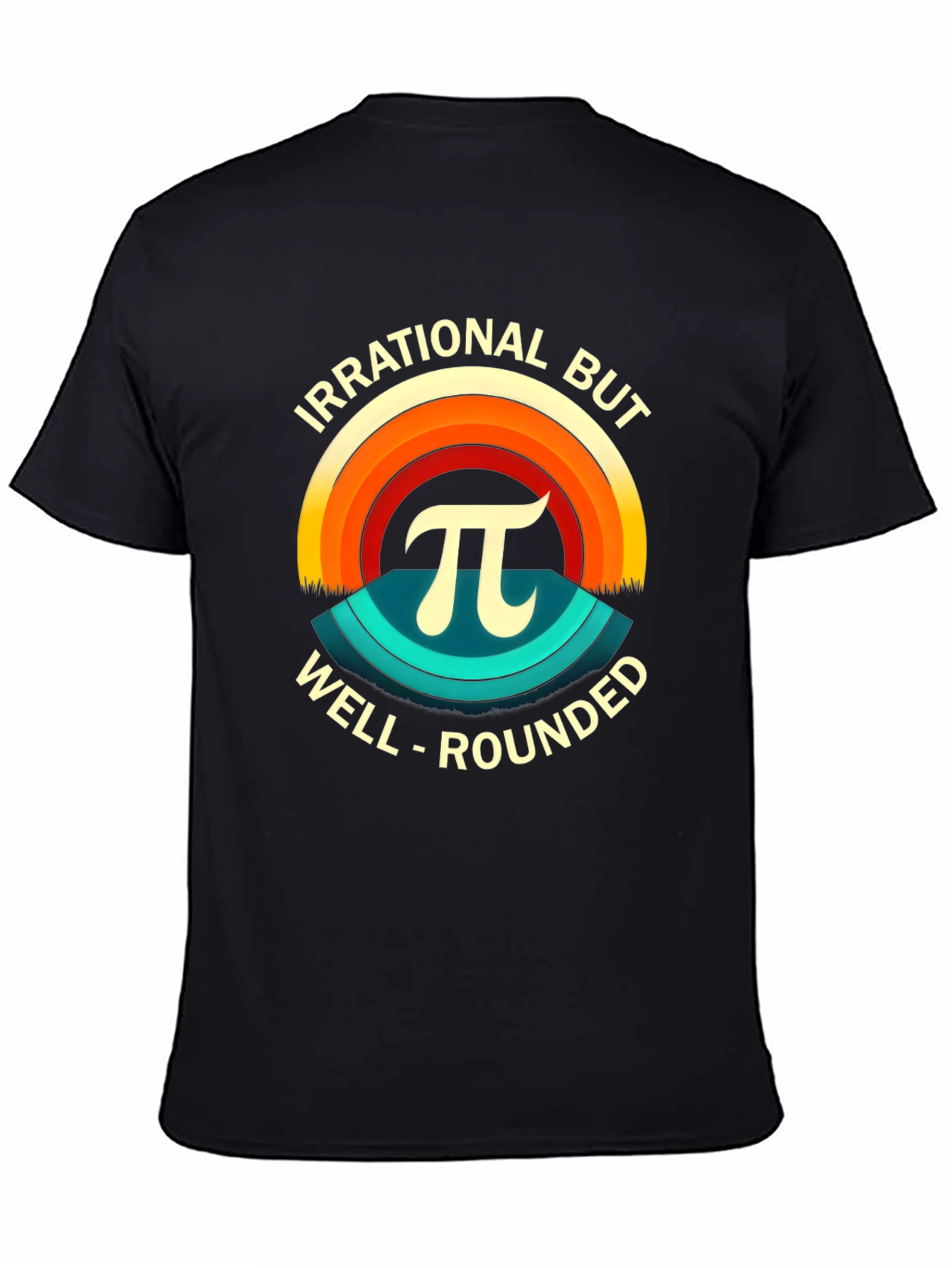 Irrational But Well-Rounded Pi T-Shirt