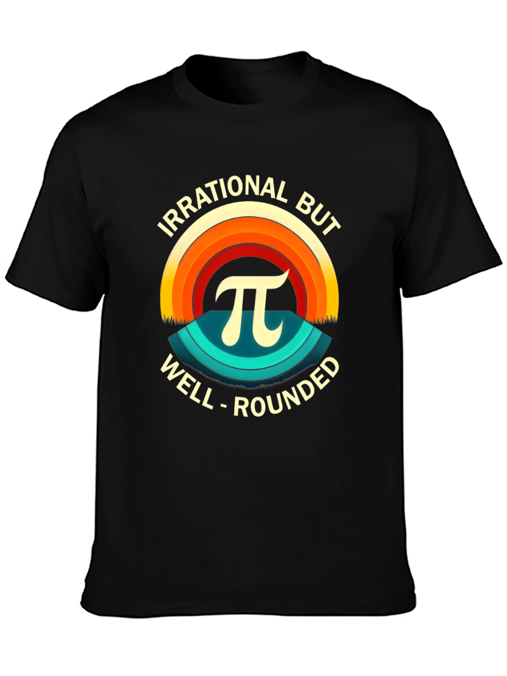 Irrational But Well-Rounded Pi T-Shirt