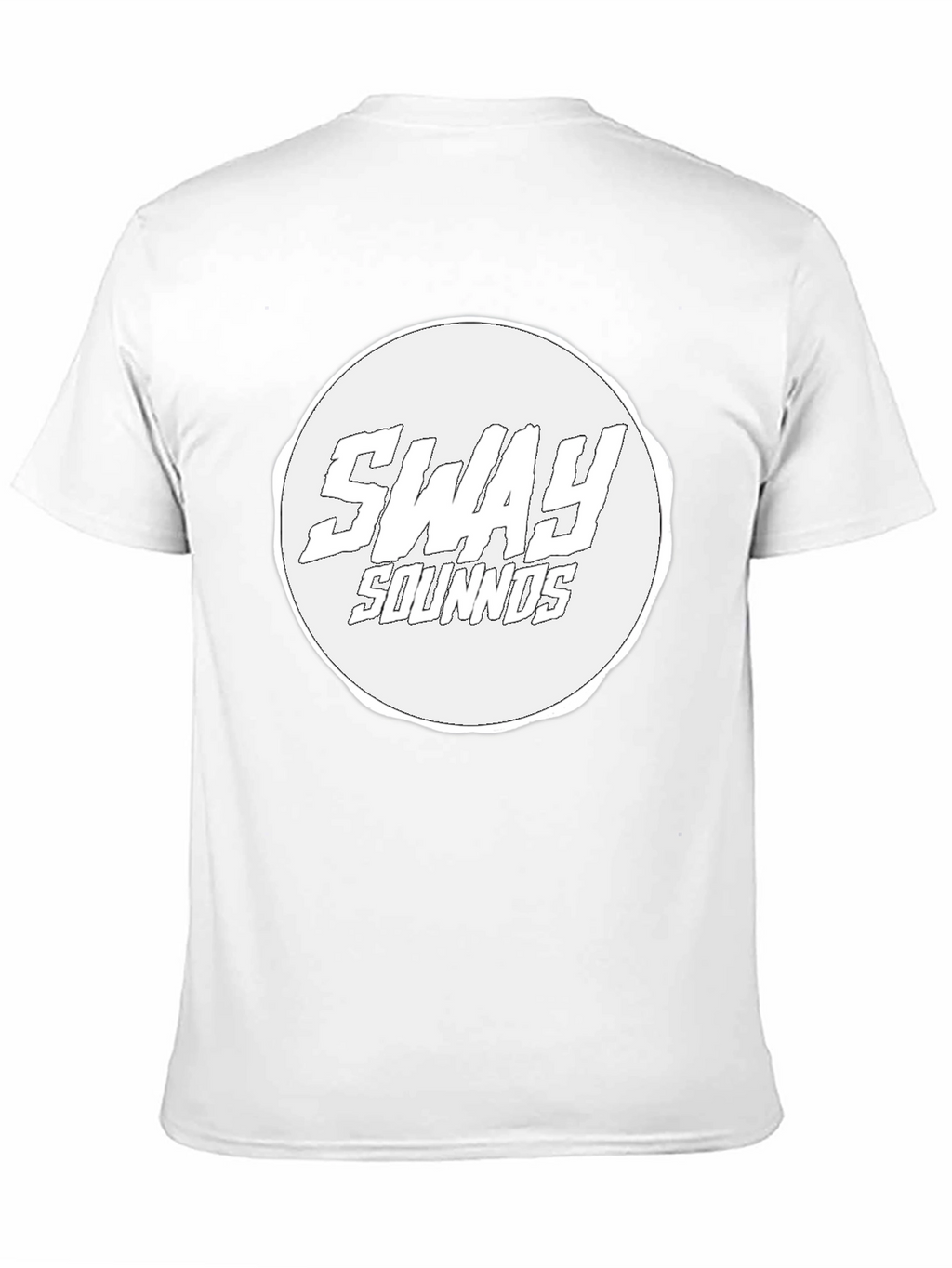Sway Sounds Graphic Tee - Black Cotton Casual Wear