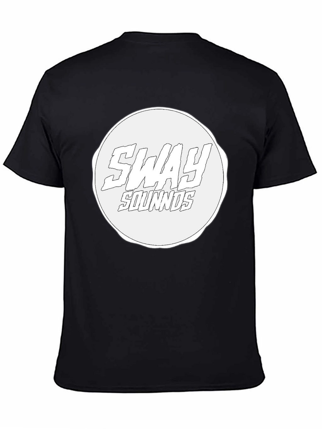 Sway Sounds Graphic Tee - Black Cotton Casual Wear