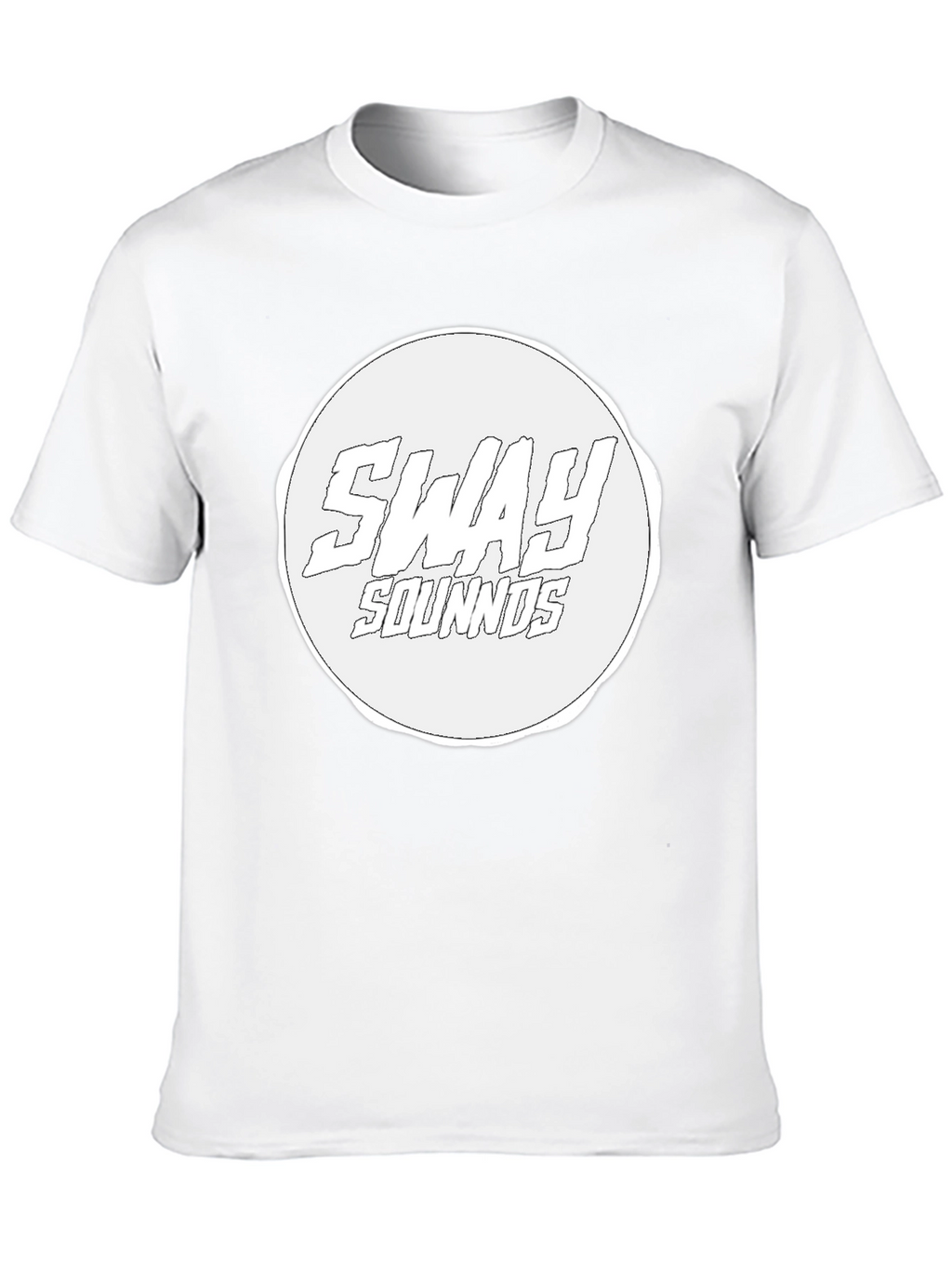 Sway Sounds Graphic Tee - Black Cotton Casual Wear