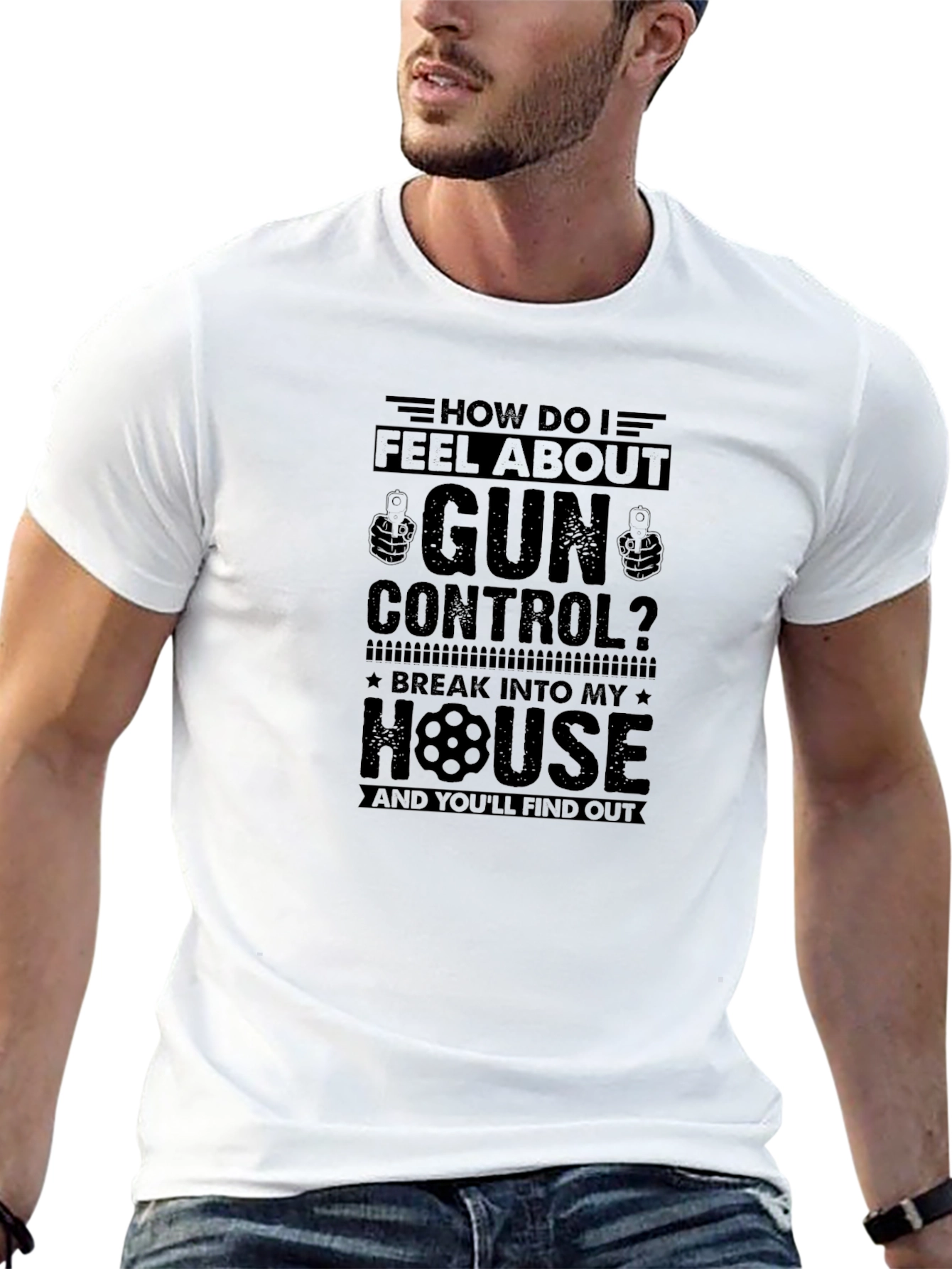 How Do I Feel About Gun Control T-Shirt
