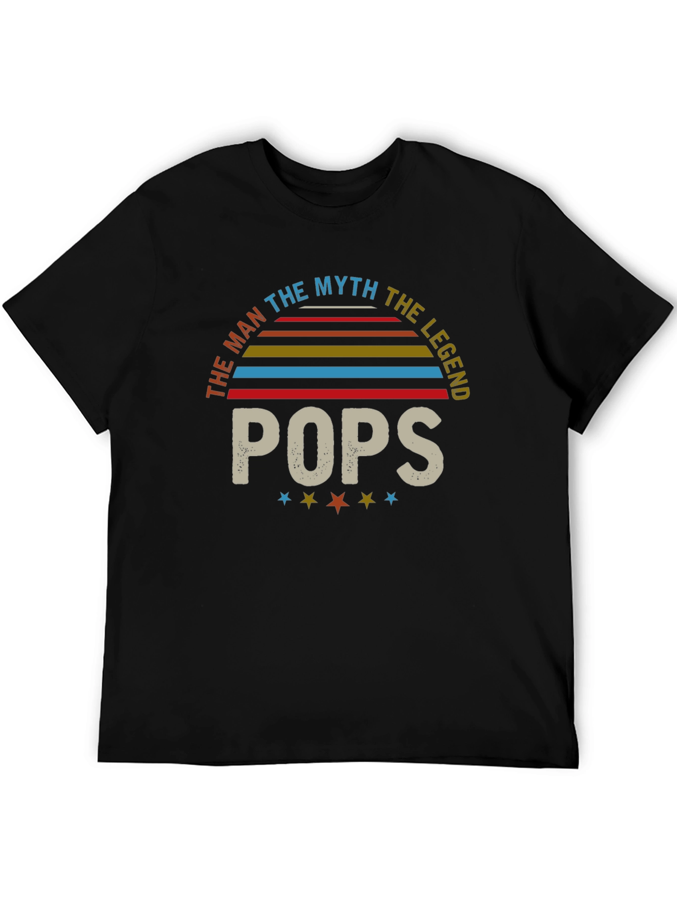 The Man The Myth The Legend POPS T-Shirt - Dad Gift