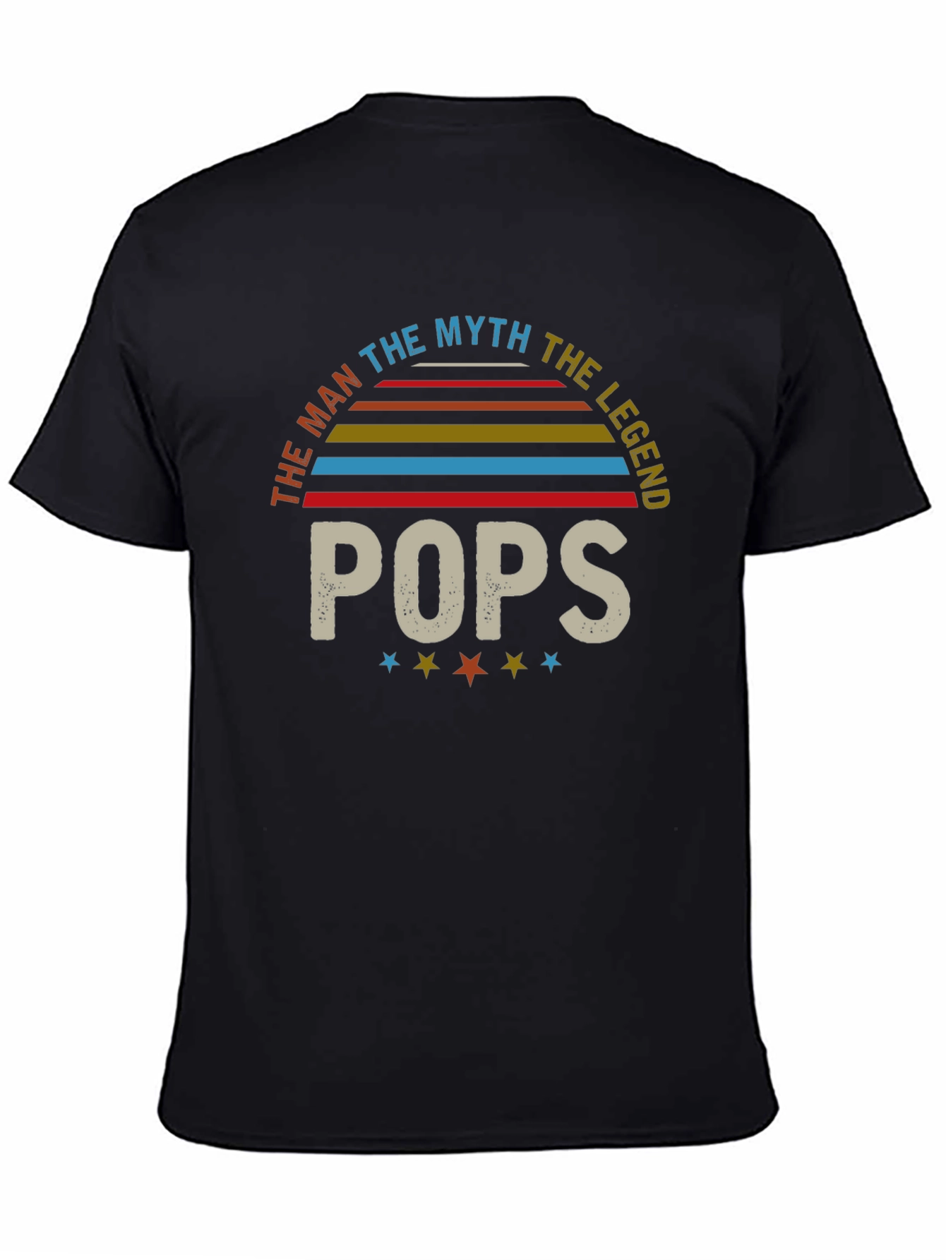 The Man The Myth The Legend POPS T-Shirt - Dad Gift