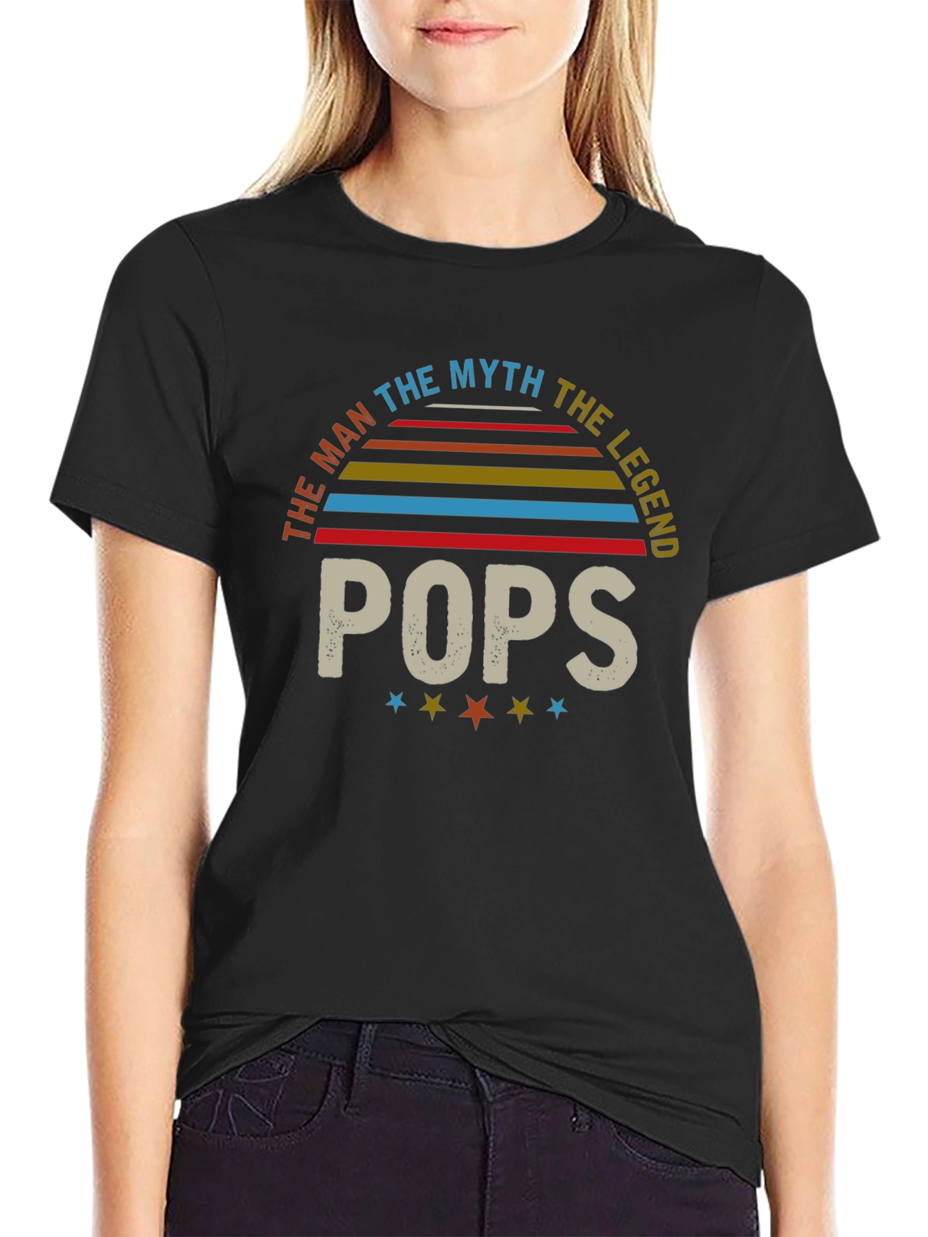 The Man The Myth The Legend POPS T-Shirt - Dad Gift