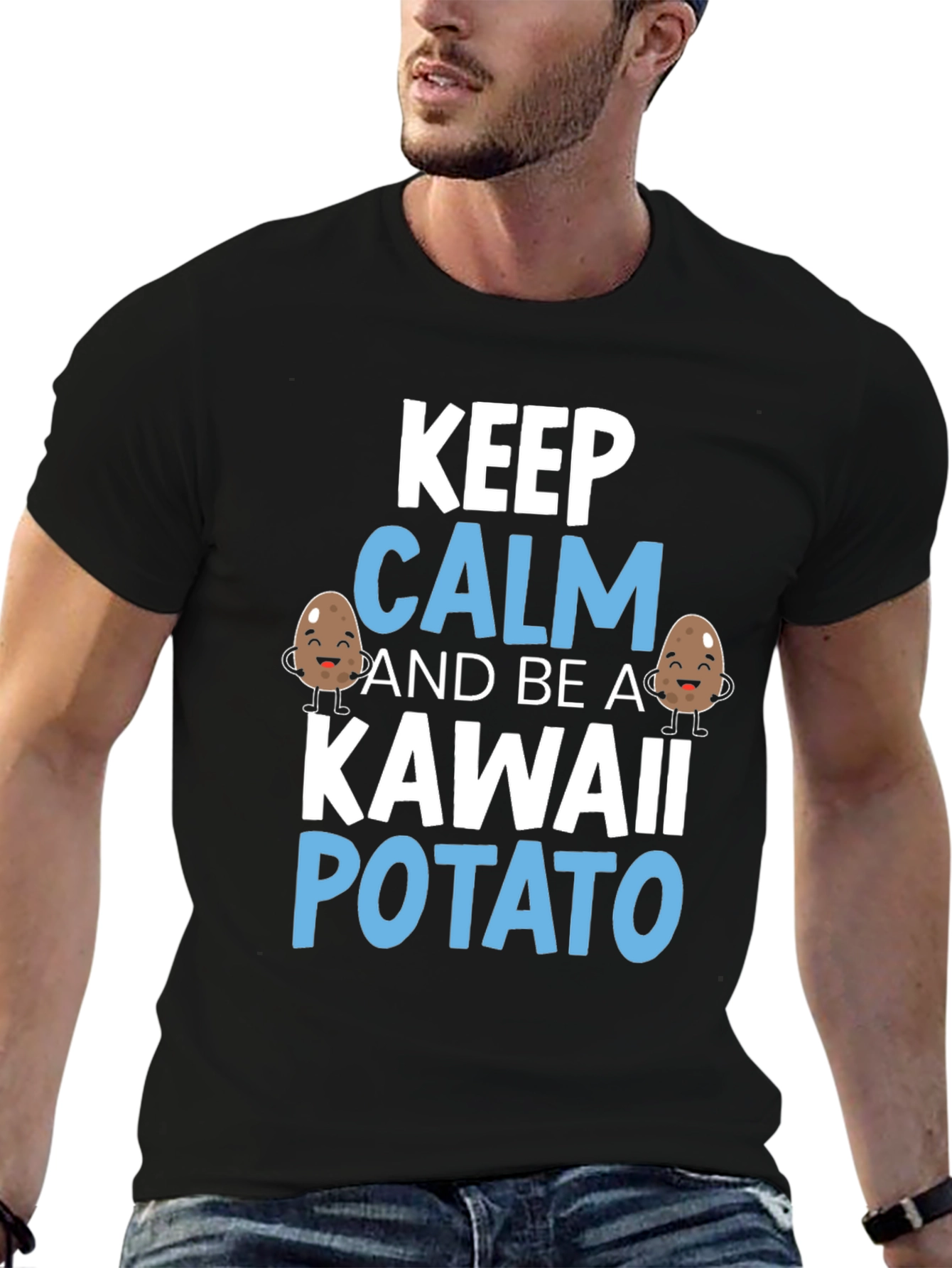 Keep Calm Kawaii Potato T-Shirt