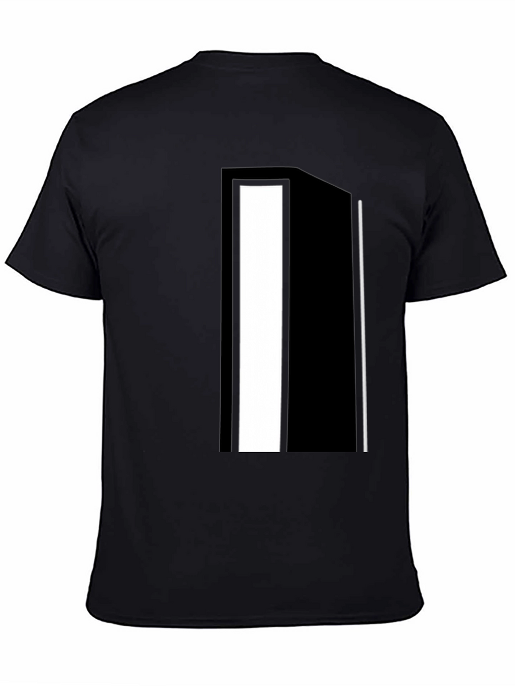 Abstract Black & White Graphic Tee