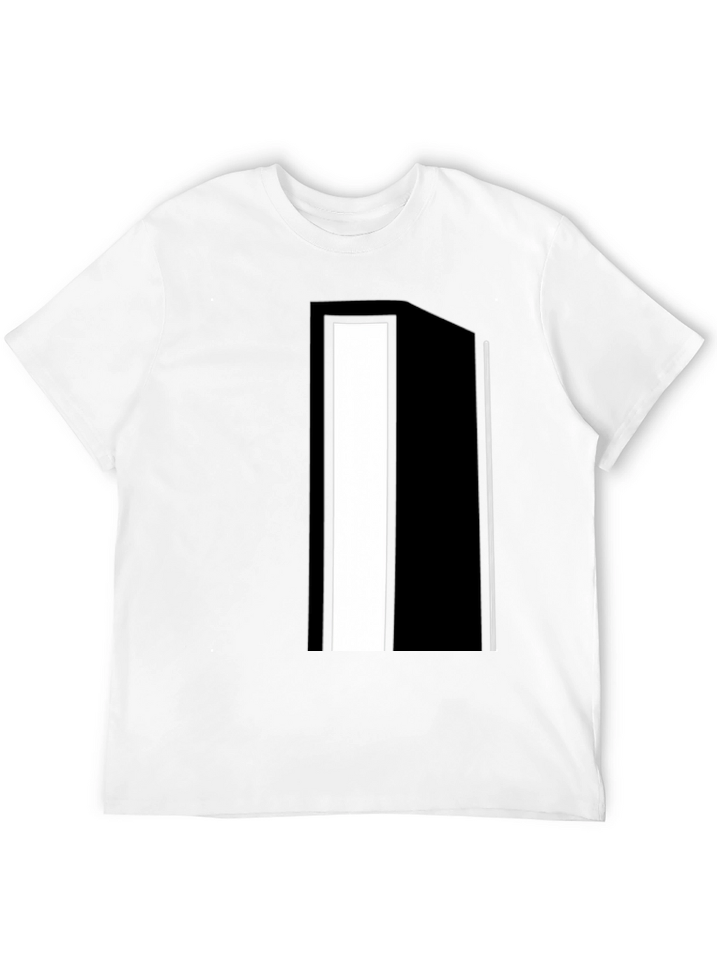 Abstract Black & White Graphic Tee