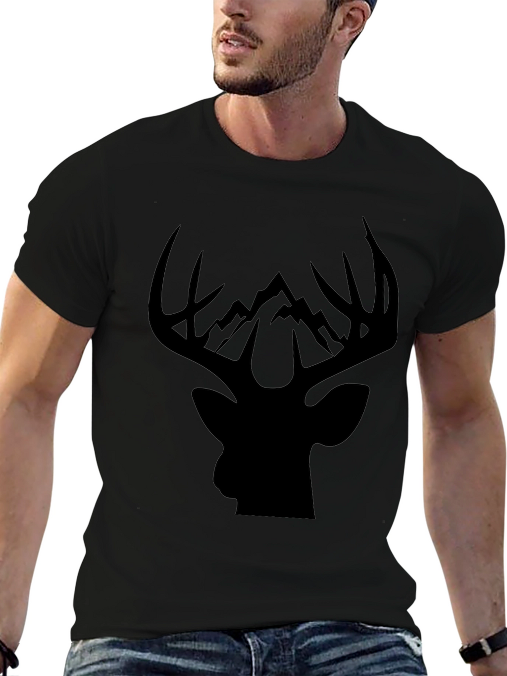 Mountain Deer Silhouette Tee
