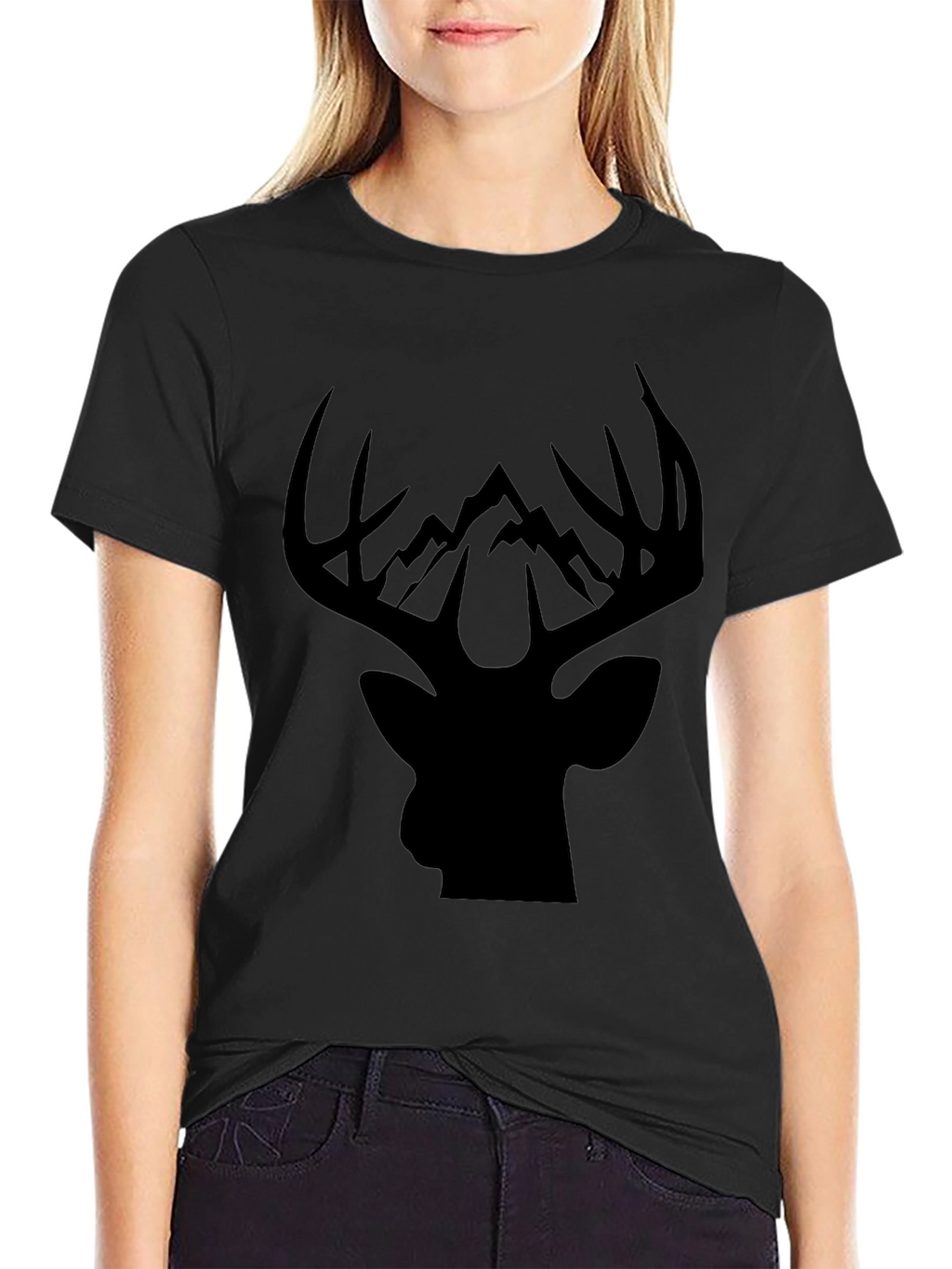 Mountain Deer Silhouette Tee
